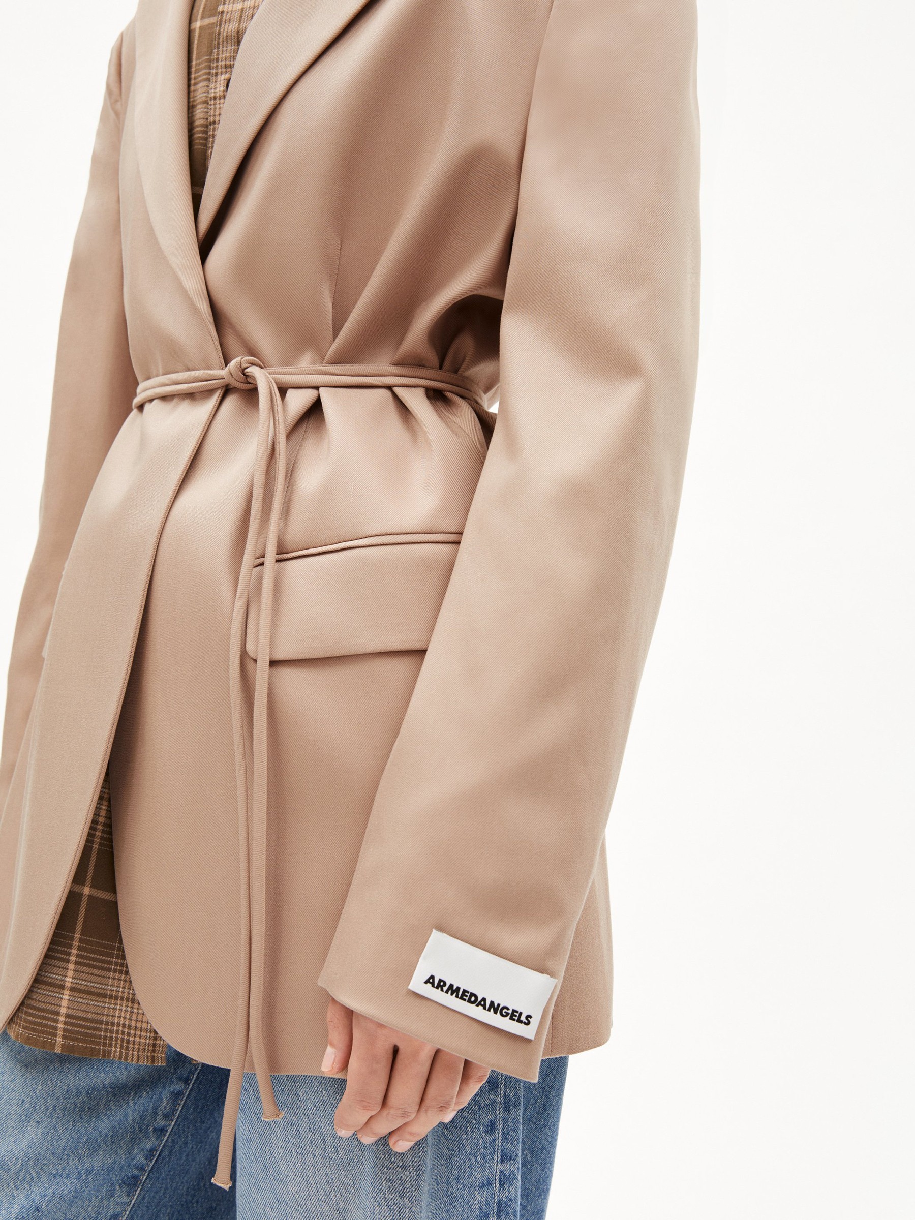 Blazer Oriaana cinnamon dust Armedangels