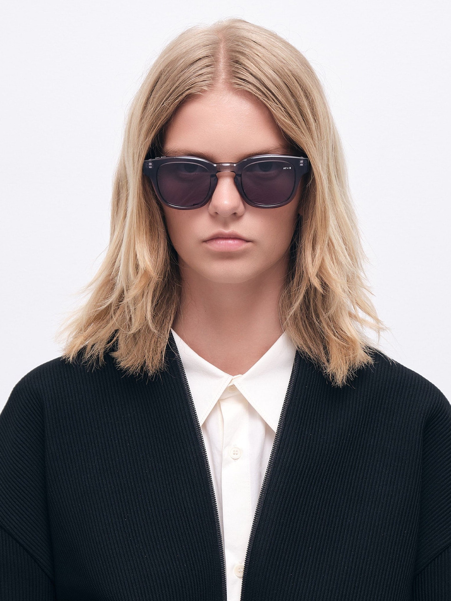 Sonnenbrille Yonder transparent grey Ay Studios