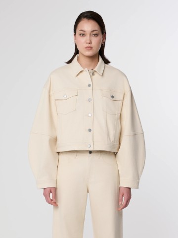 Jacke Annik Icon Minimal Stretch Jacket ecru Dawn Denim