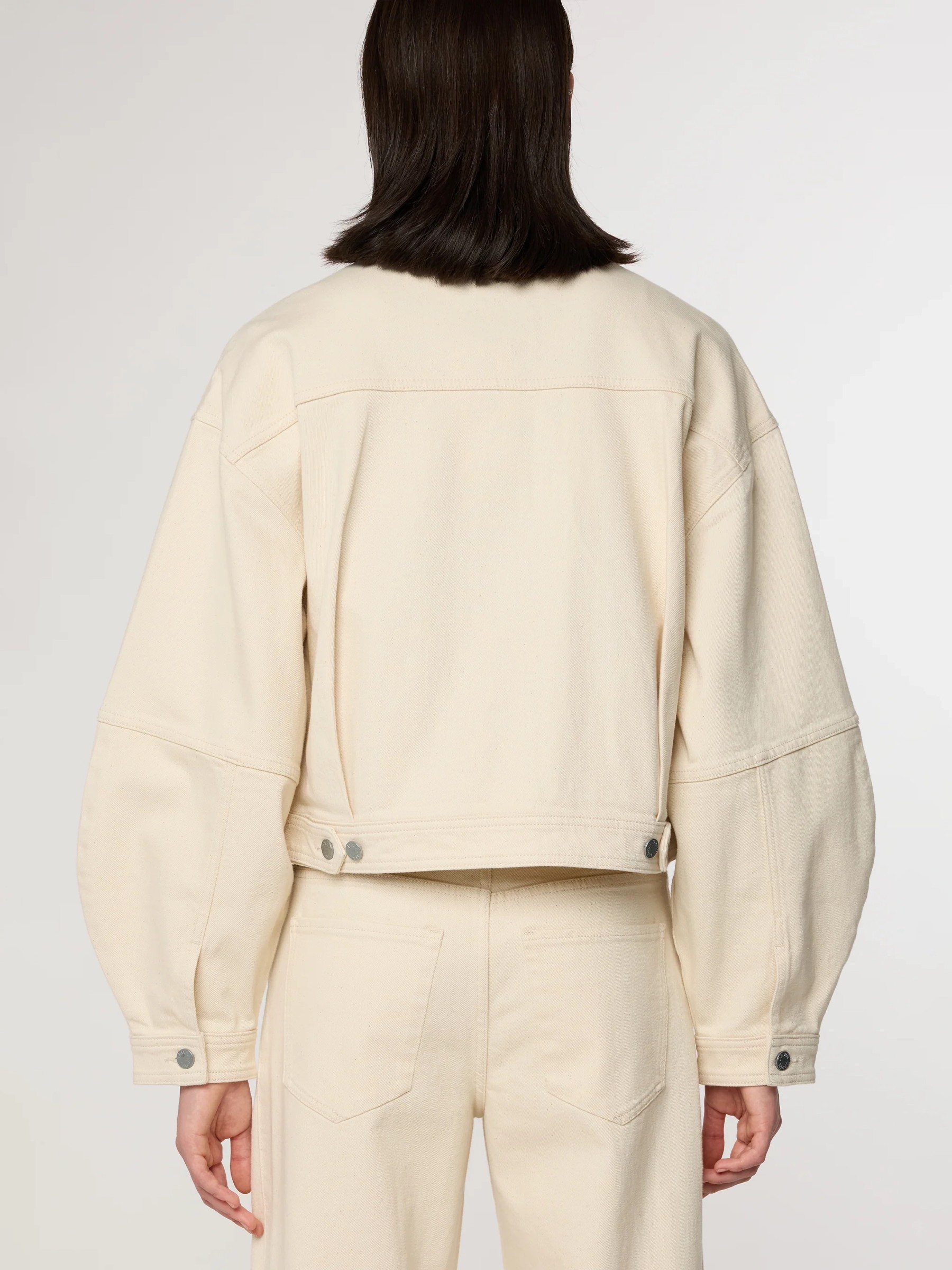 Jacke Annik Icon Minimal Stretch Jacket ecru Dawn Denim