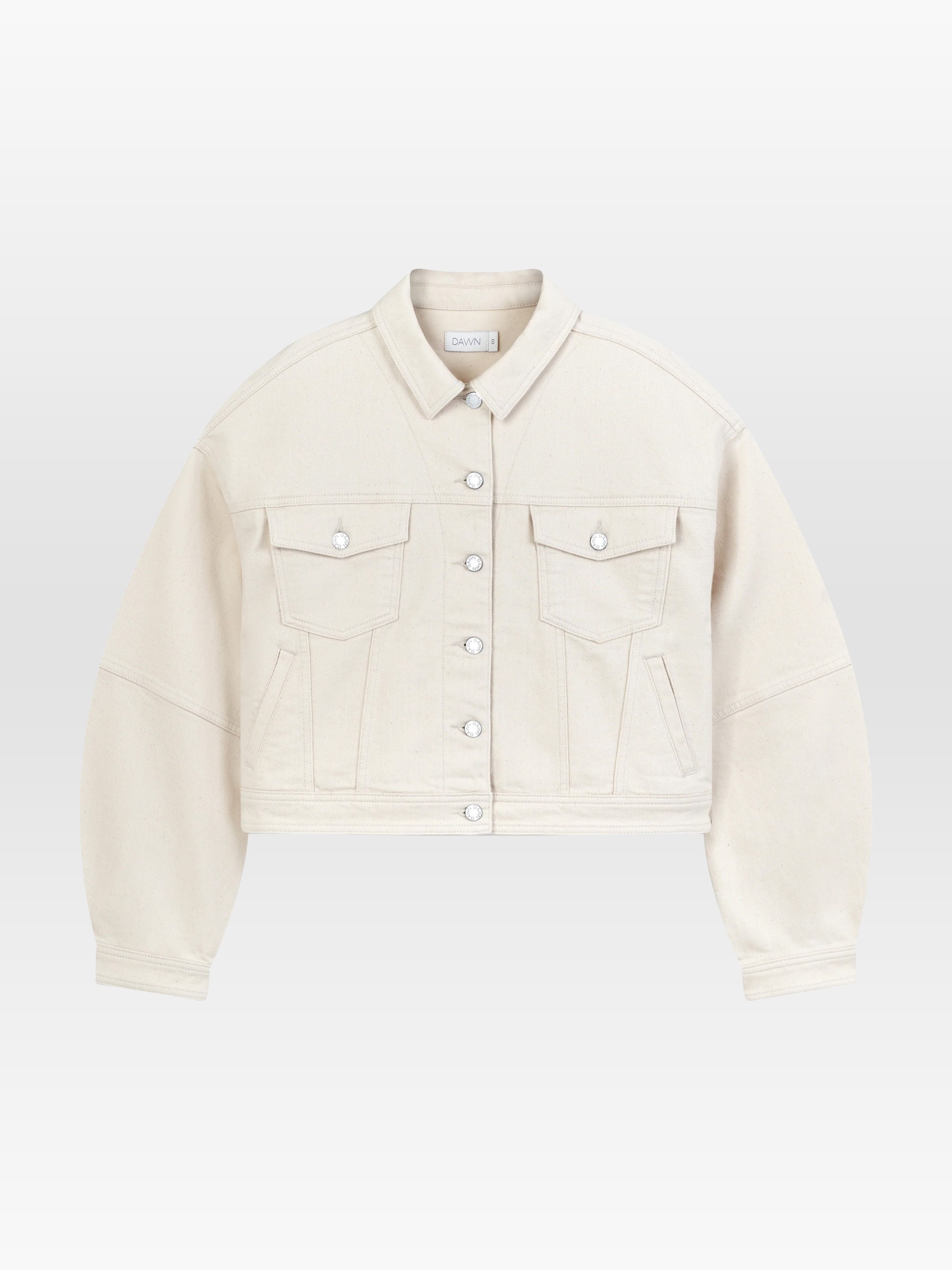 Jacke Annik Icon Minimal Stretch Jacket ecru Dawn Denim