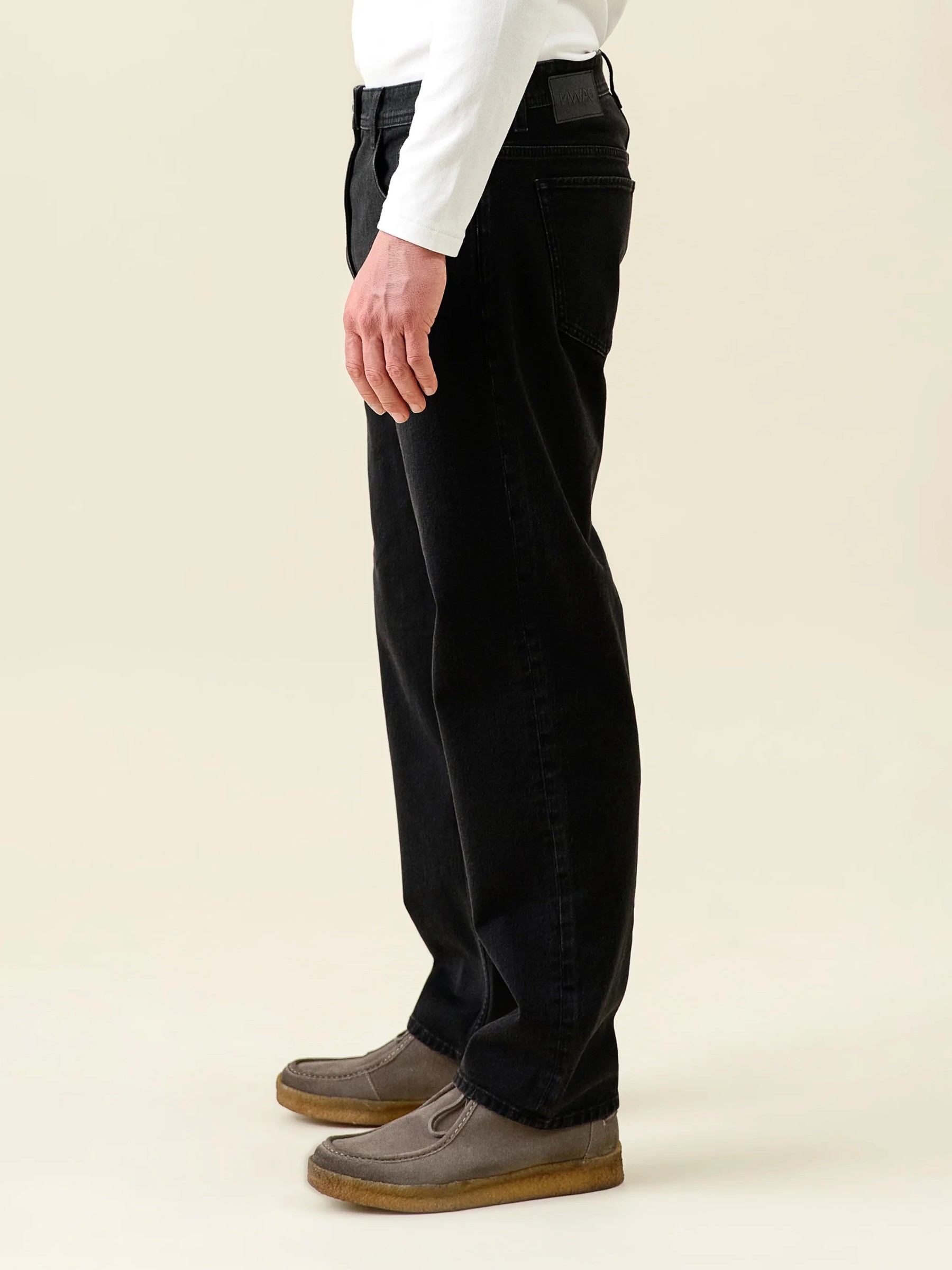 Jeanshose Vega Minimal Stretch Relaxed black black Dawn Denim