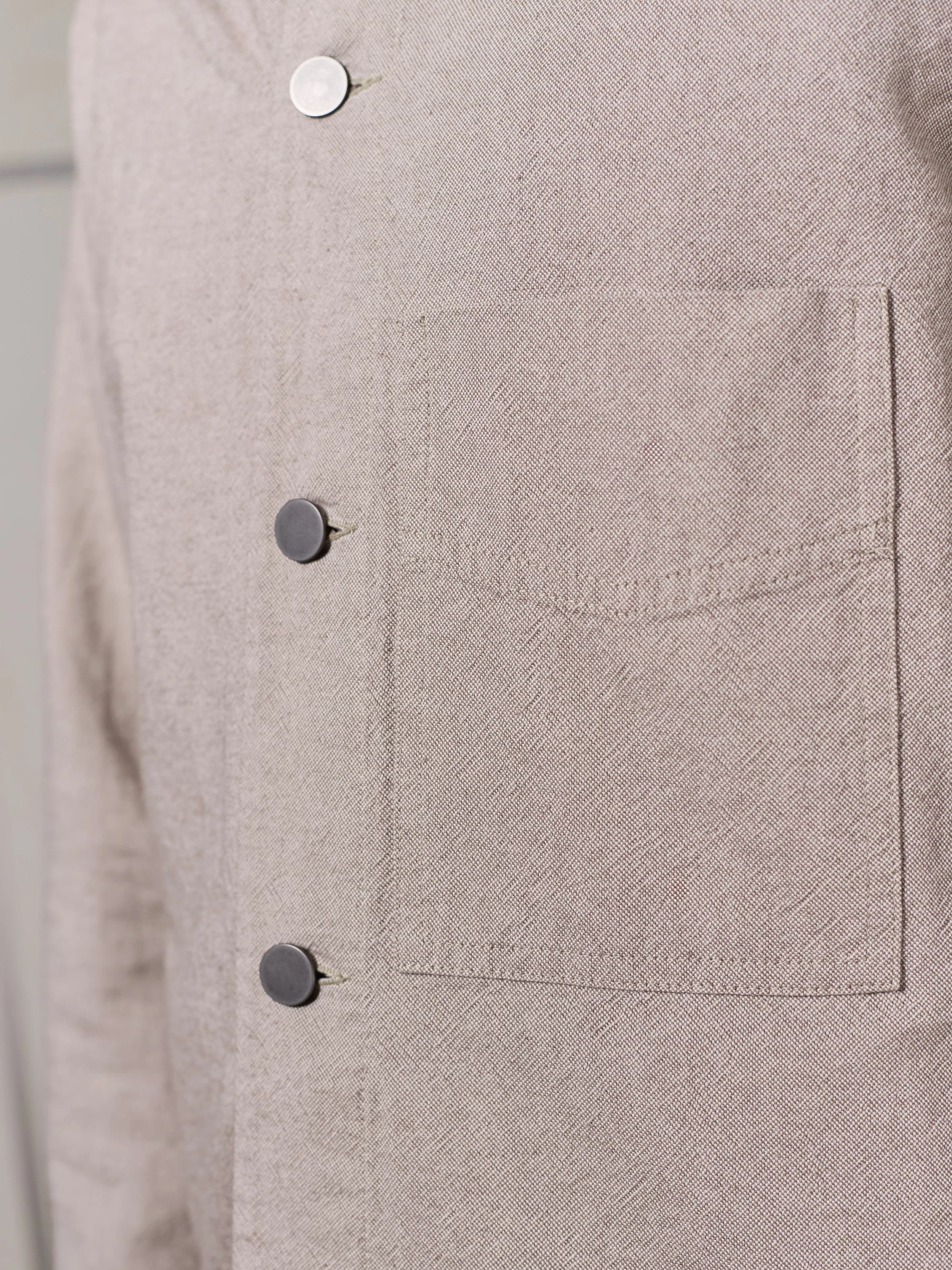 Overshirt Asir Jacket cold brown eco canvas 230g About Companions