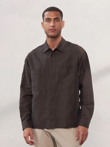 Hemd Dario coffee linen About Companions