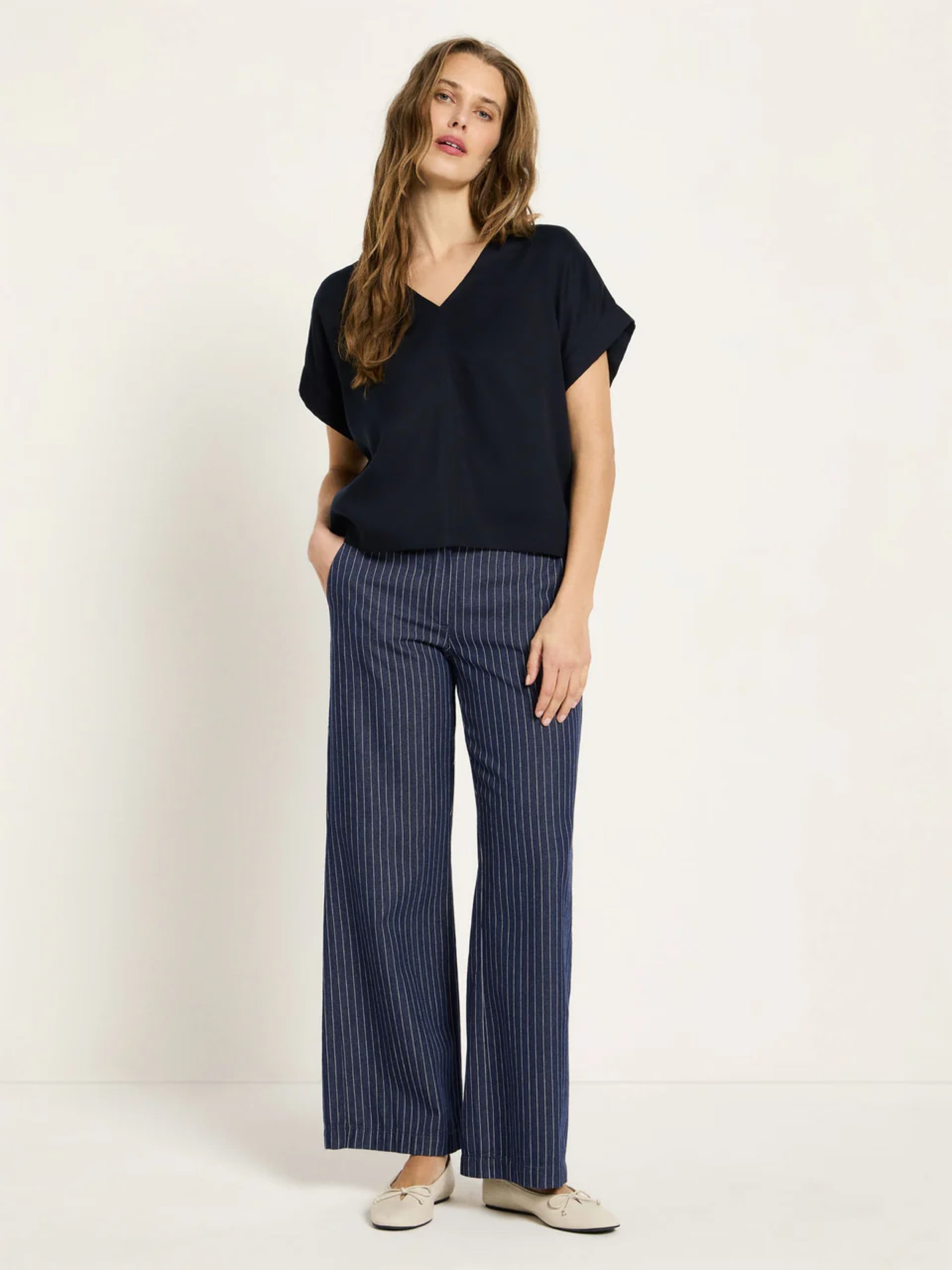 Bluse Blusenshirt aus TENCEL midnight Lanius