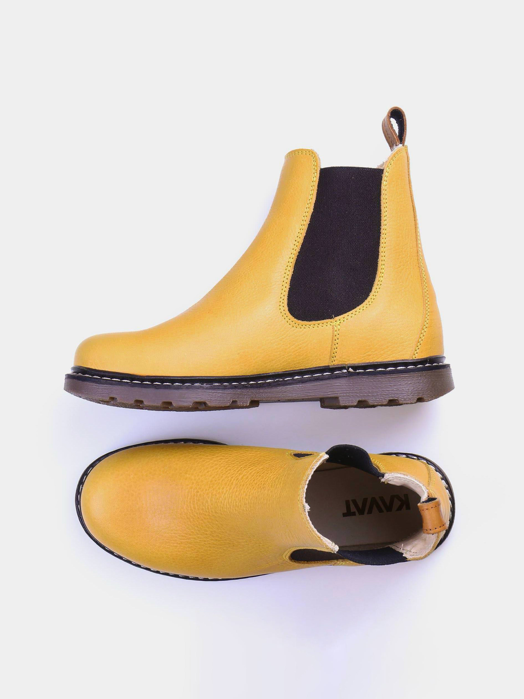 Schuhe Bodas amber yellow Kavat