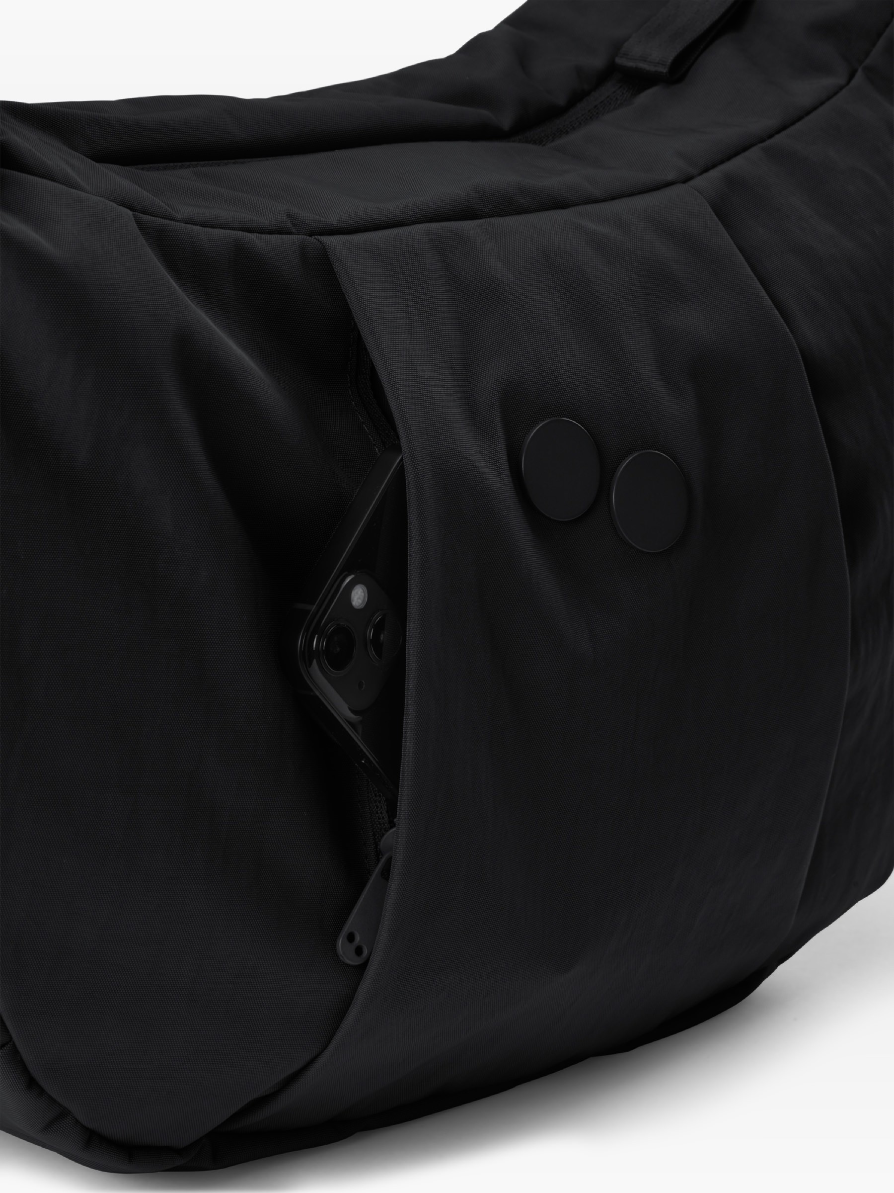 Tasche Krumm Large crinkle black pinqponq