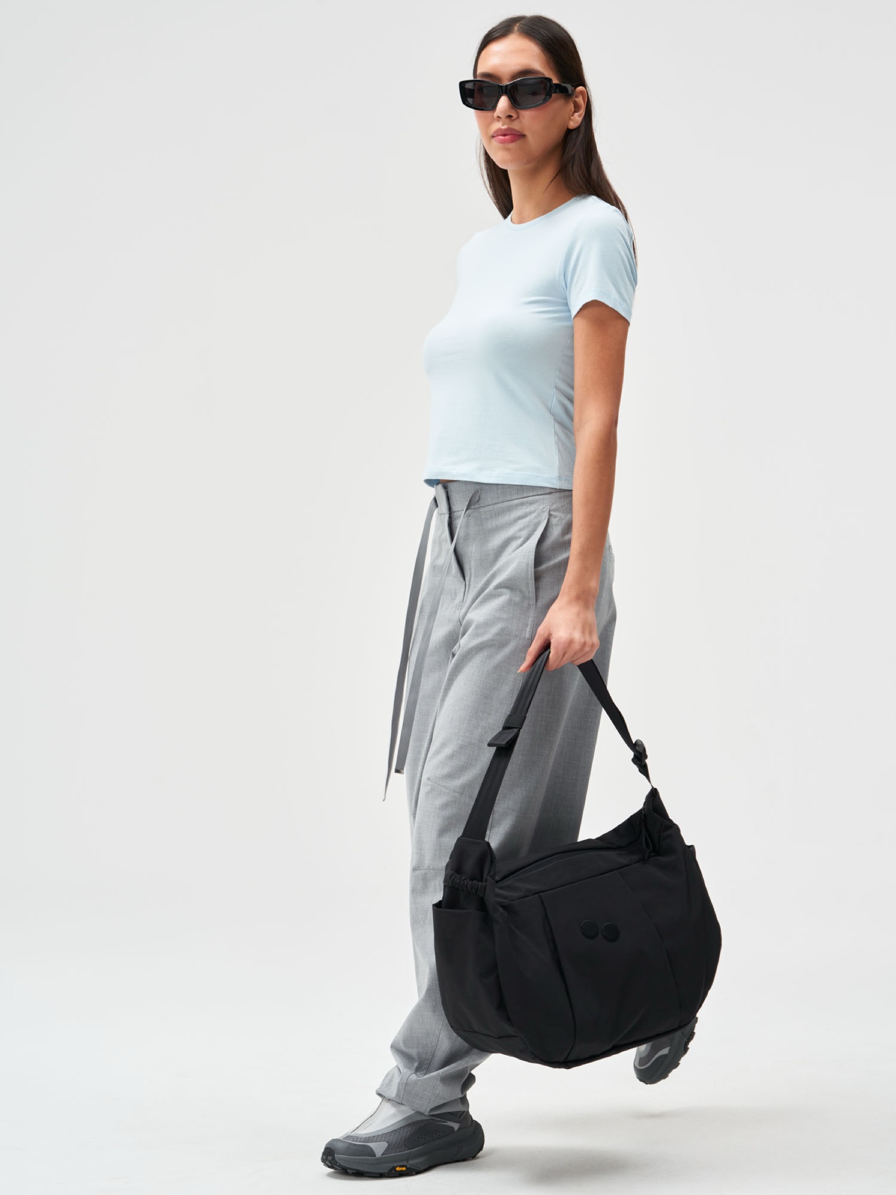 Tasche Krumm Large crinkle black pinqponq