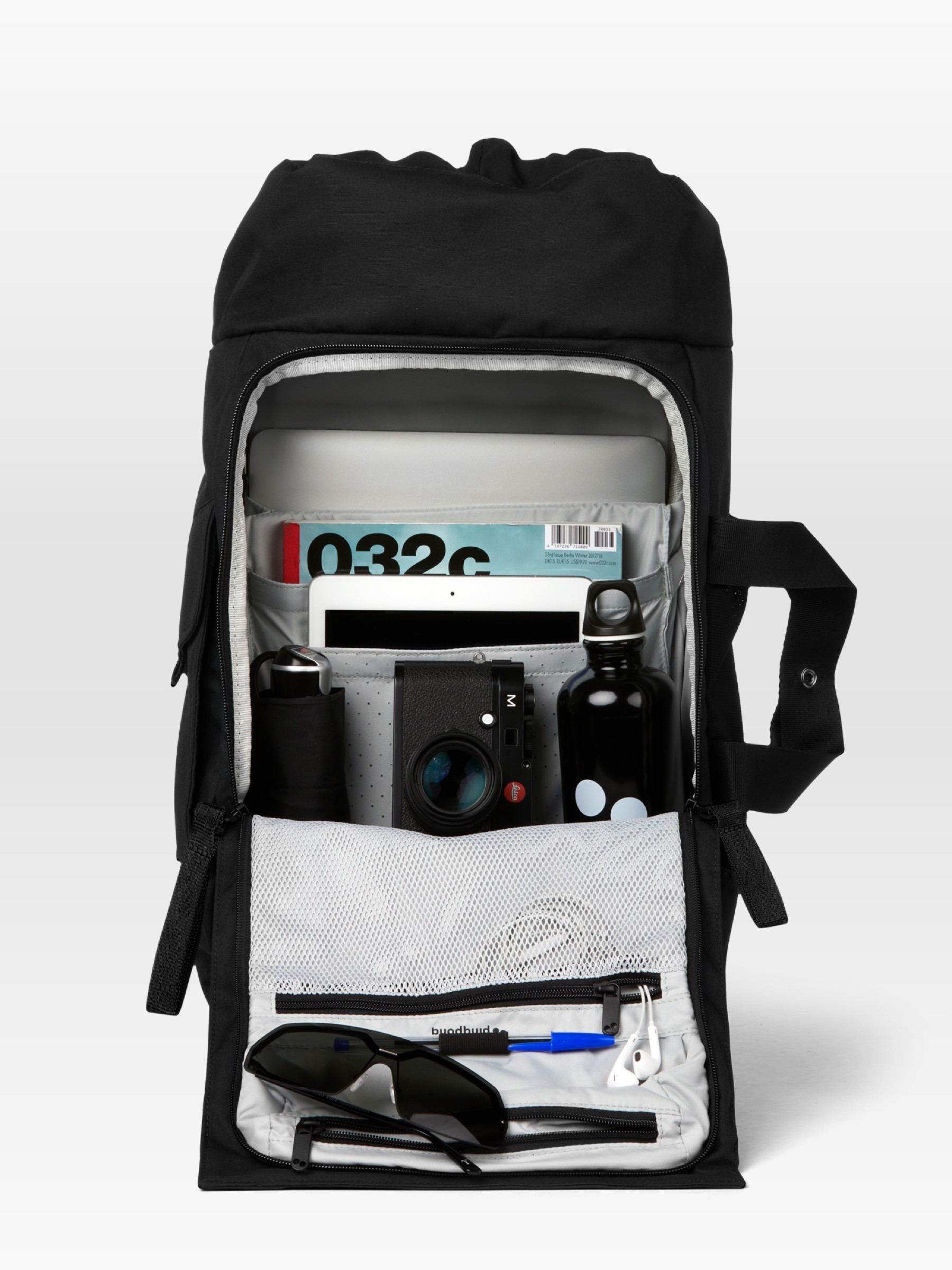 Rucksack Blok Medium Construct construct black pinqponq