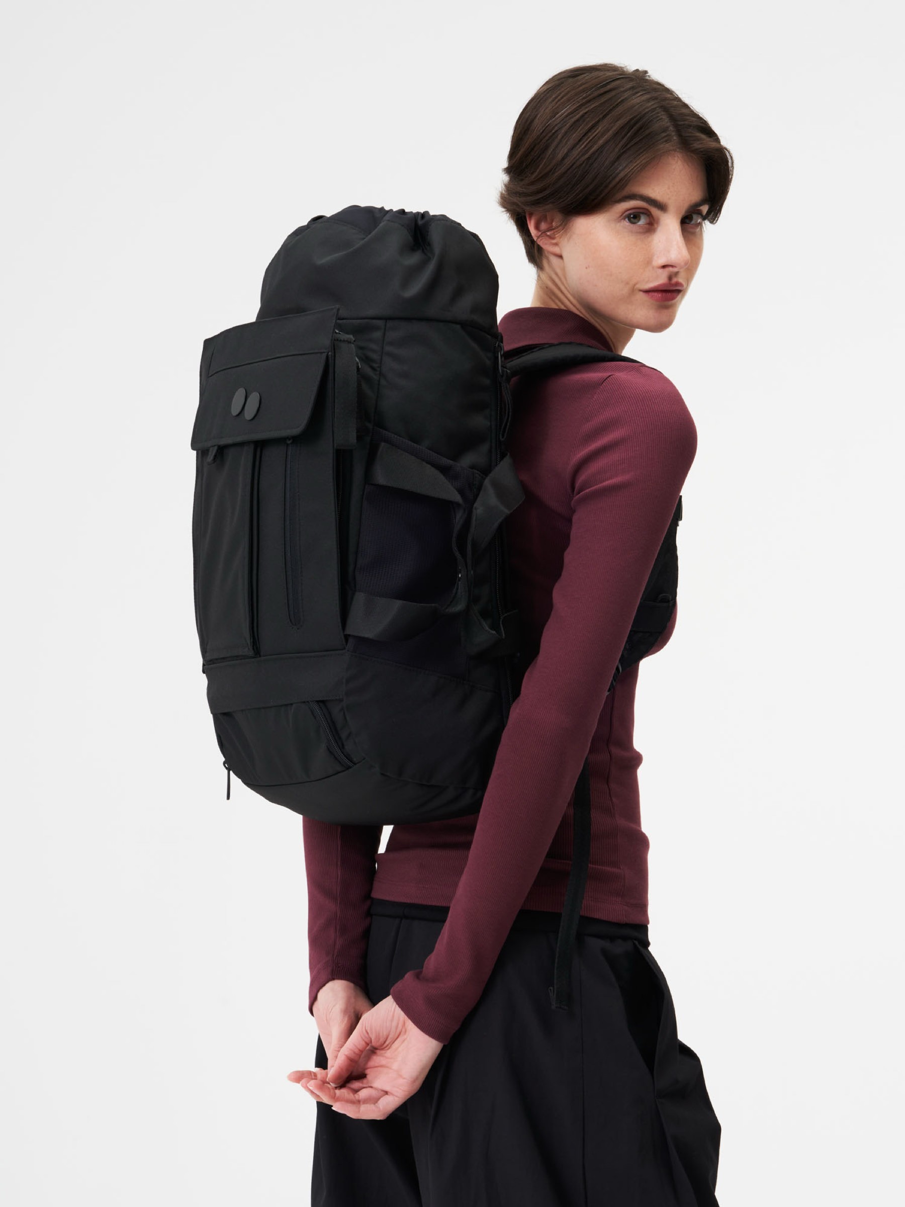 Rucksack Blok Medium Construct construct black pinqponq