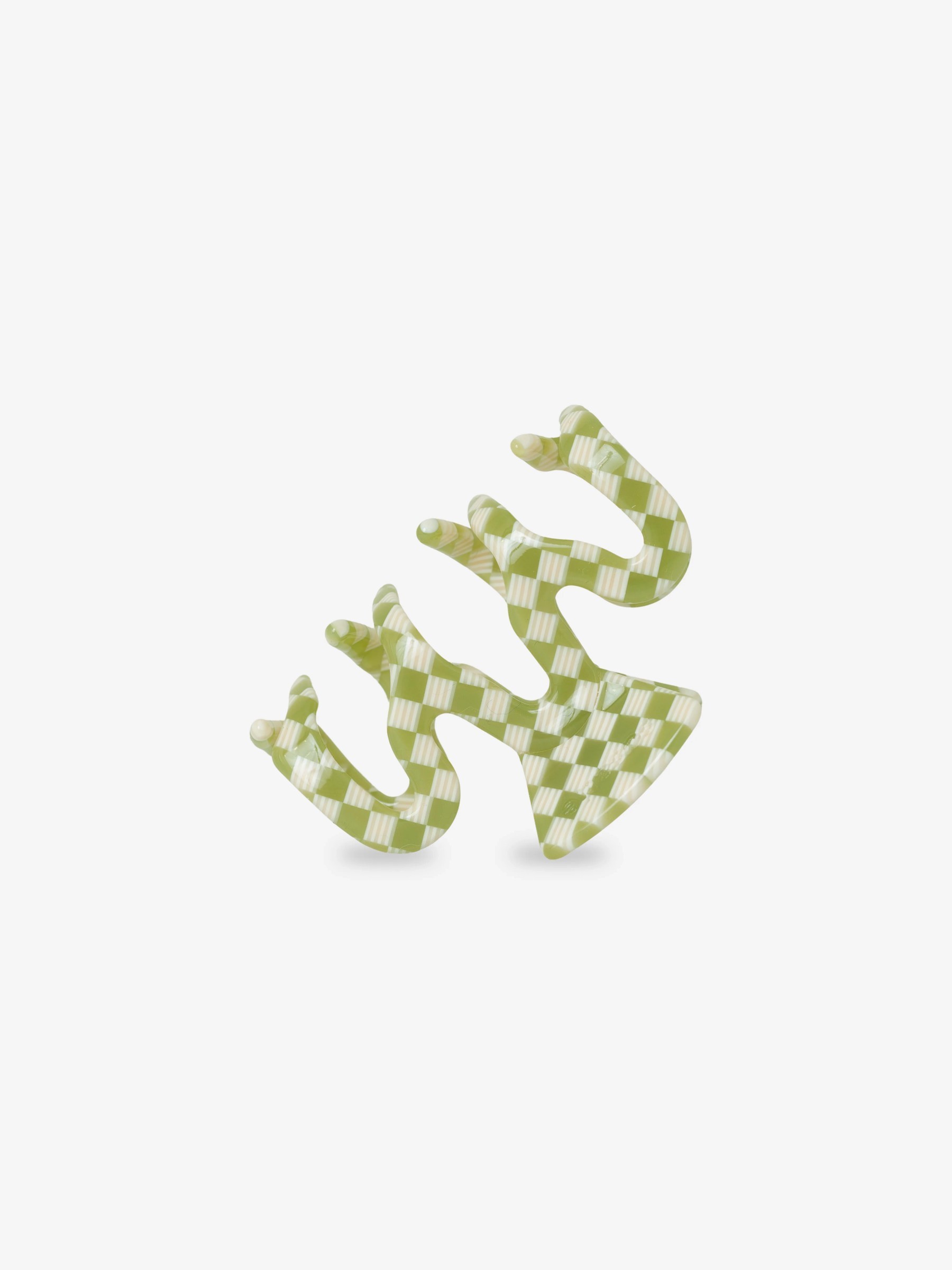 Haarklammer Wave basil sasstie