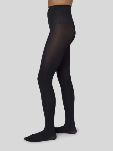 Strumpfhose Olivia Premium Tights black Swedish Stockings