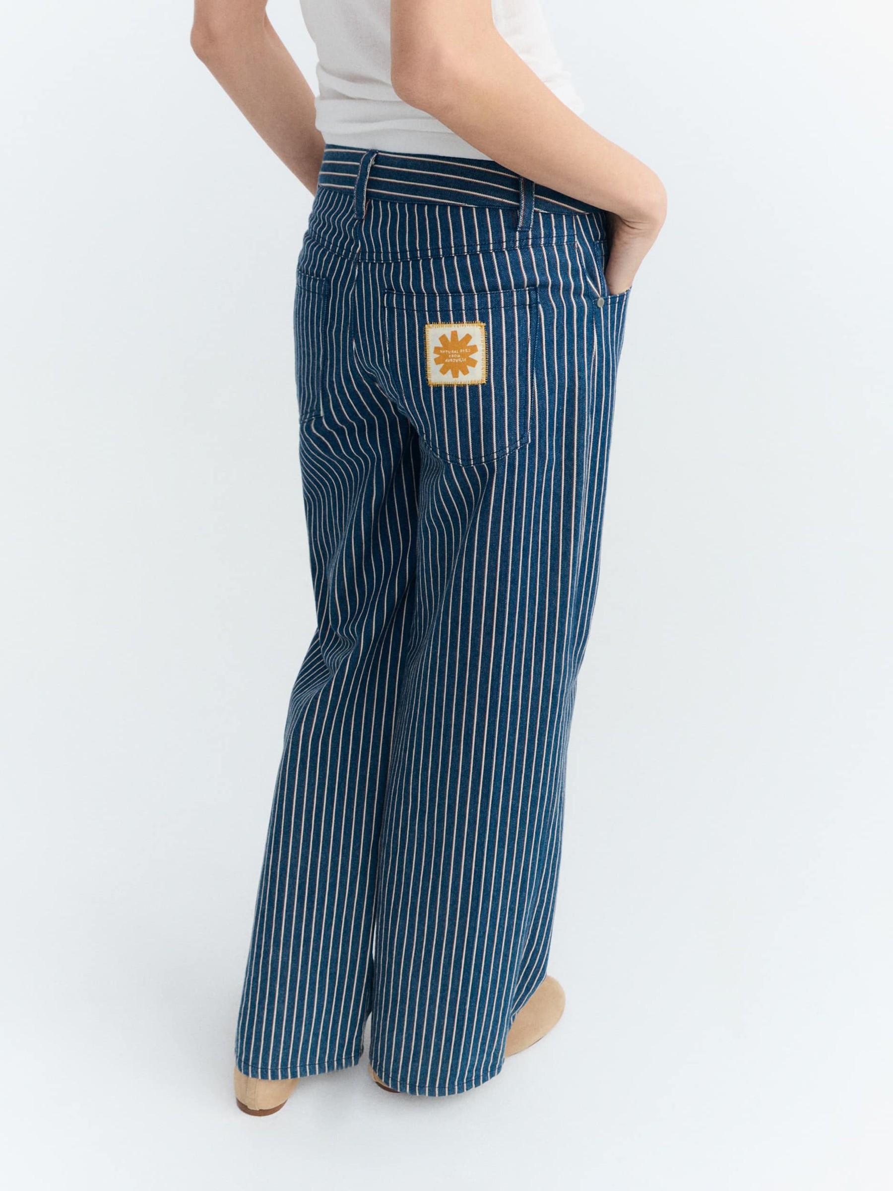 Hose Kettan Pants railway stripes Thinking Mu