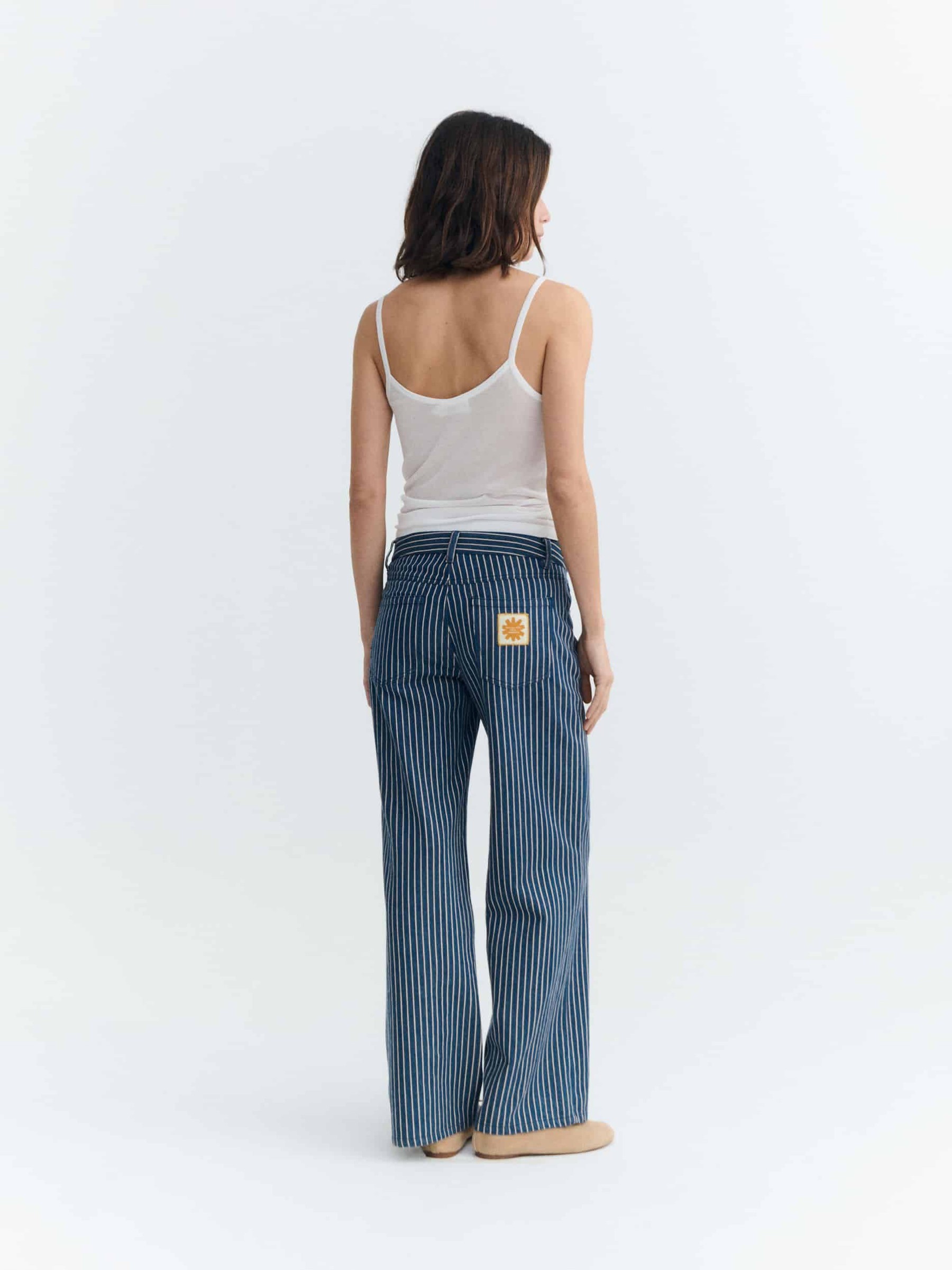 Hose Kettan Pants railway stripes Thinking Mu