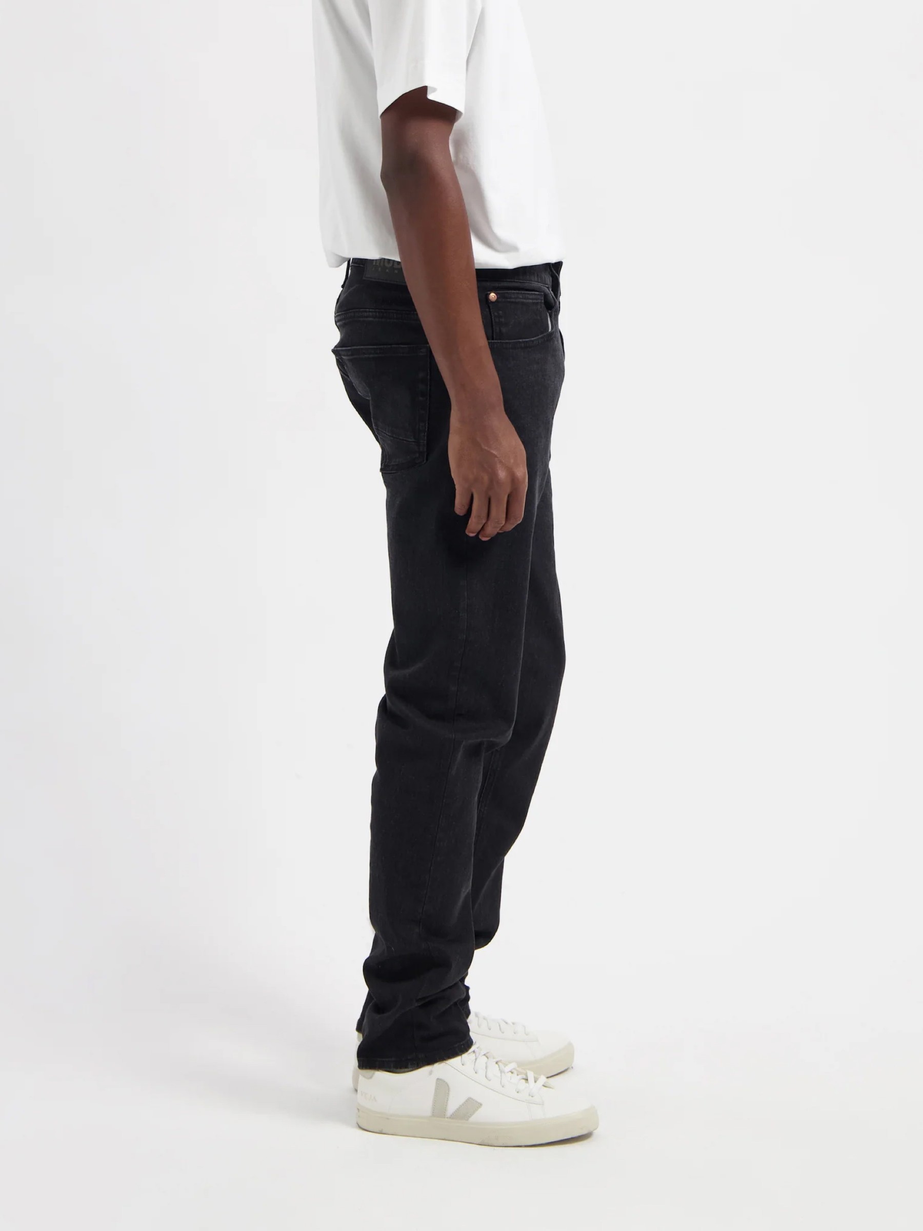 Hose Regular Dunn stone black Mud Jeans