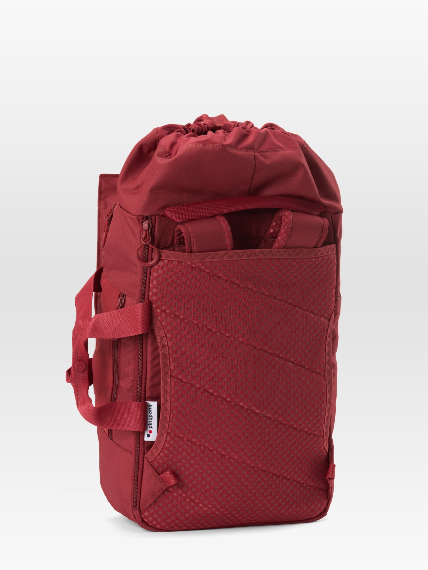 Rucksack Blok Medium sienna red pinqponq