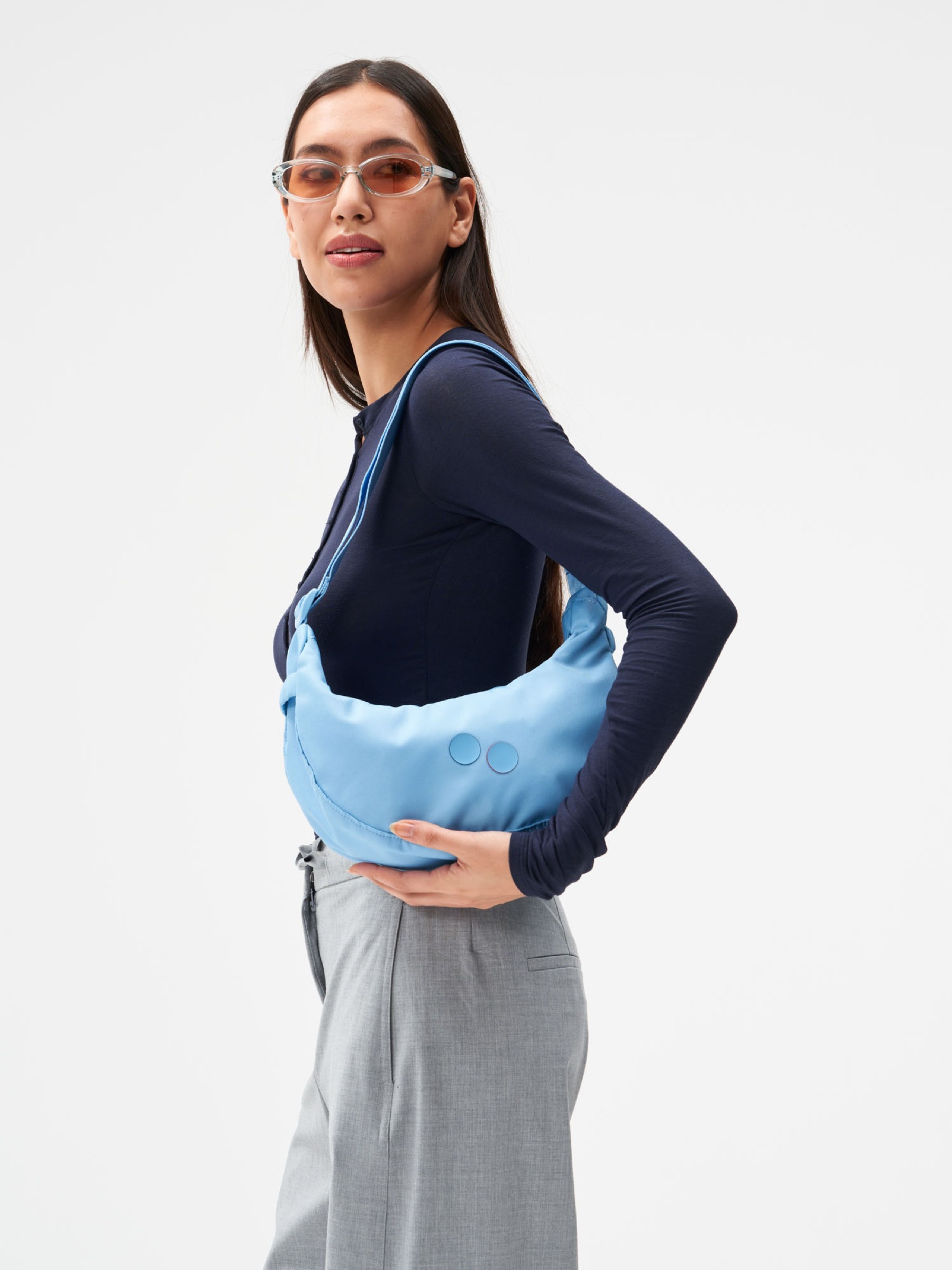 Tasche Krumm Small aqua blue pinqponq