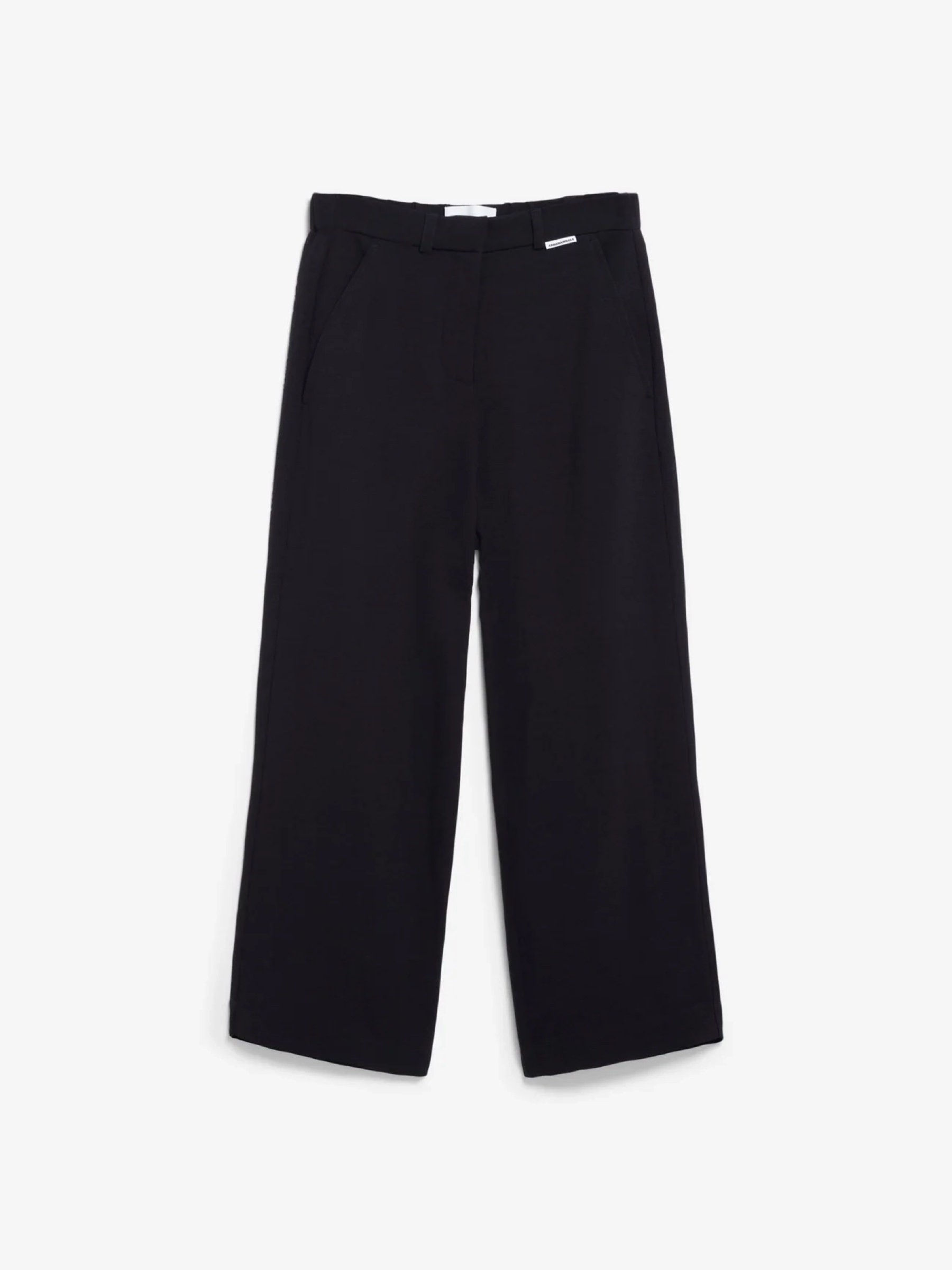 Hose Caarunus Lino Stripes black Armedangels