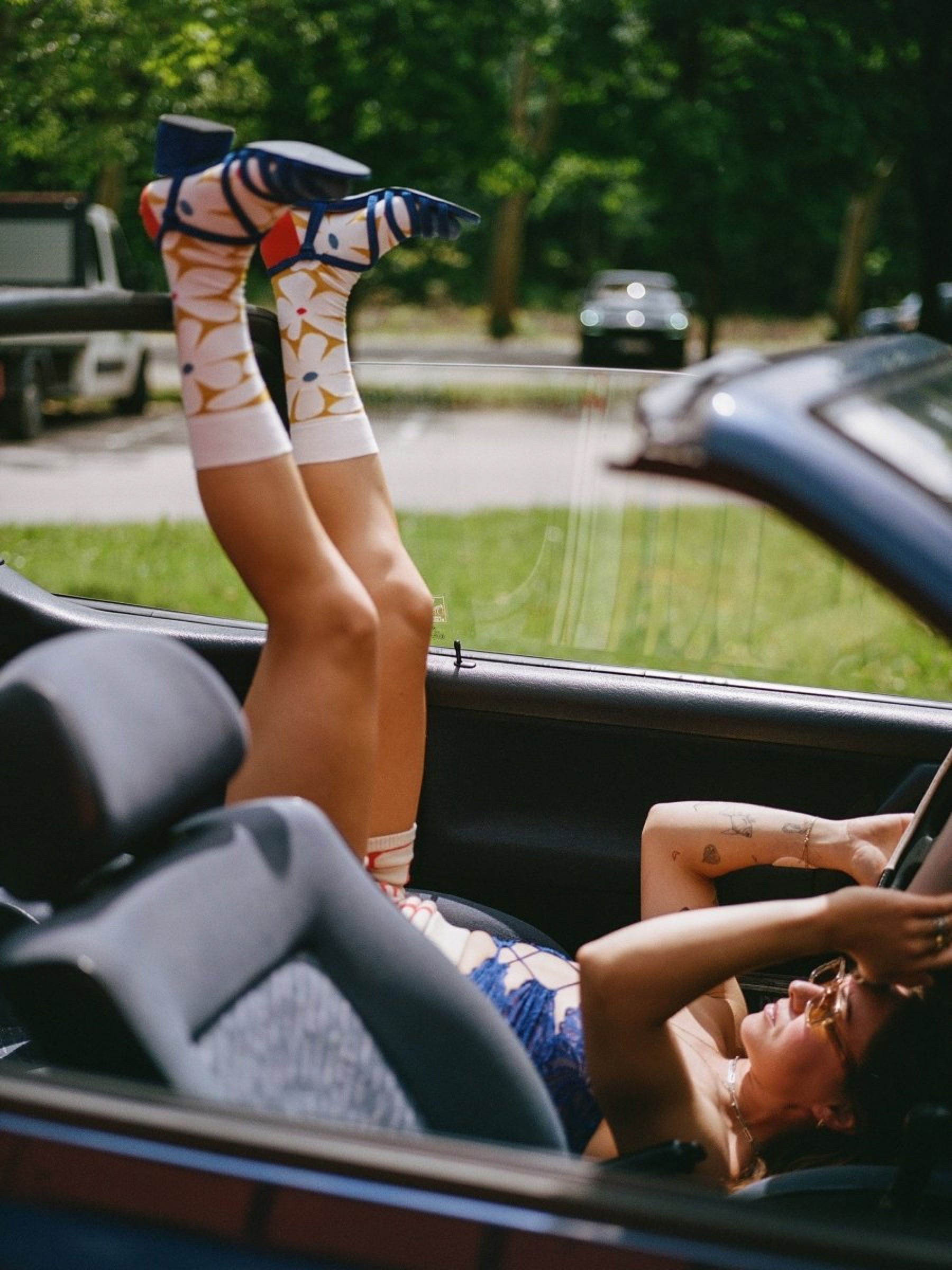 Socken Classic Socks bold blooms Dilly Socks