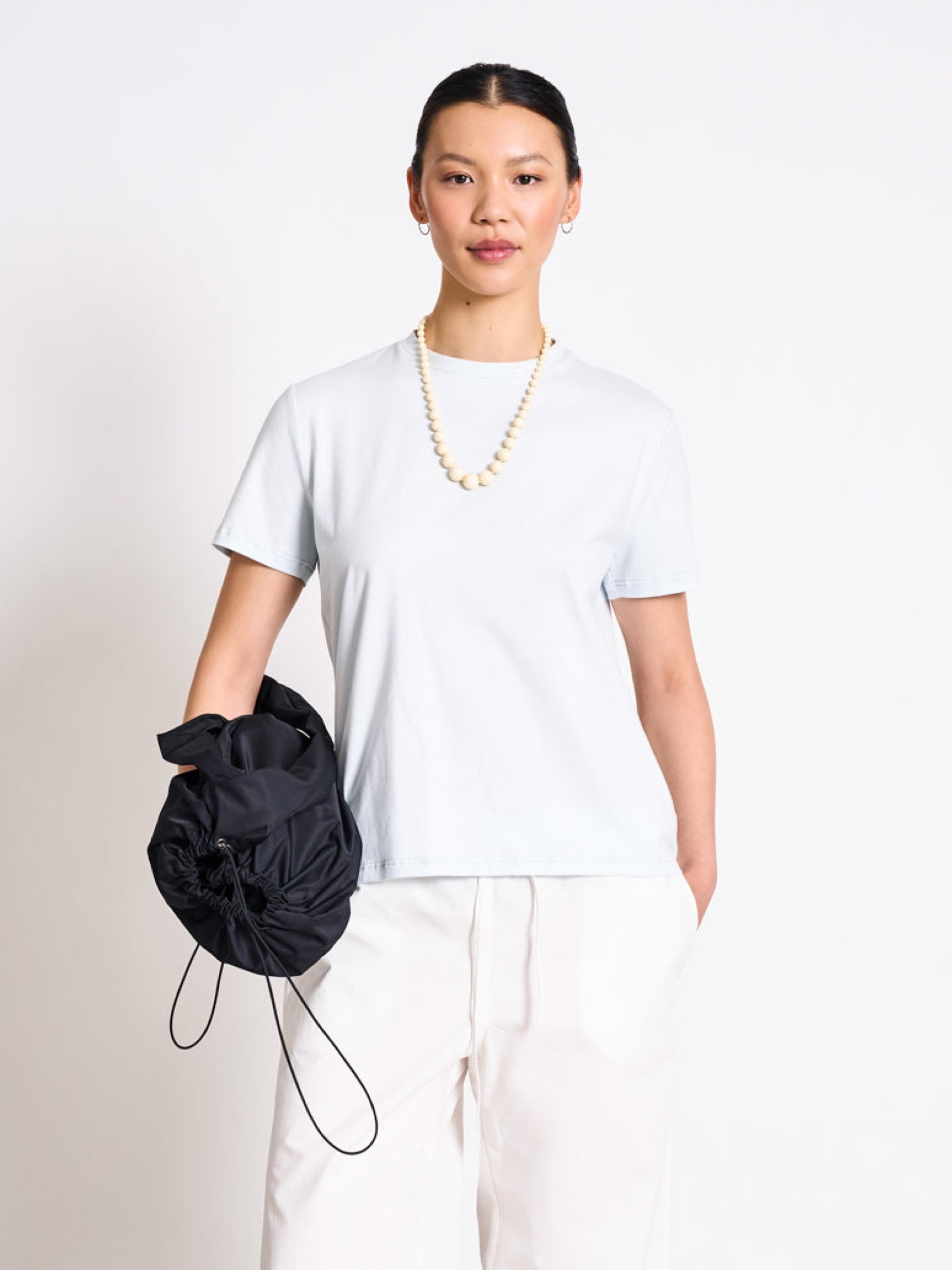 Brushed T-Shirt Boy ice blue Jan 'n June