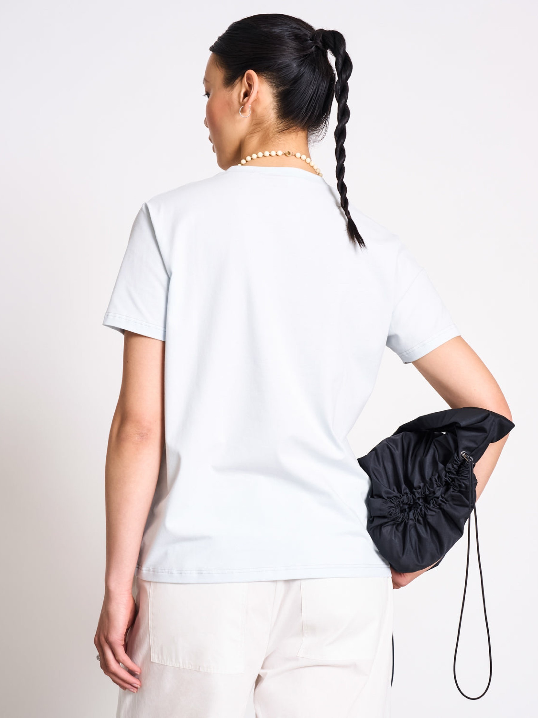 Brushed T-Shirt Boy ice blue Jan 'n June