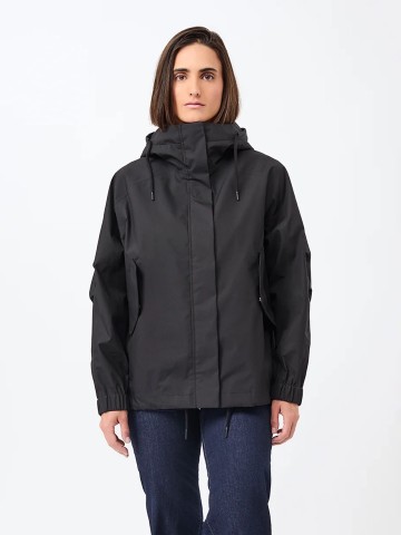 Regenjacke Jacket Killeen Short black LangerChen
