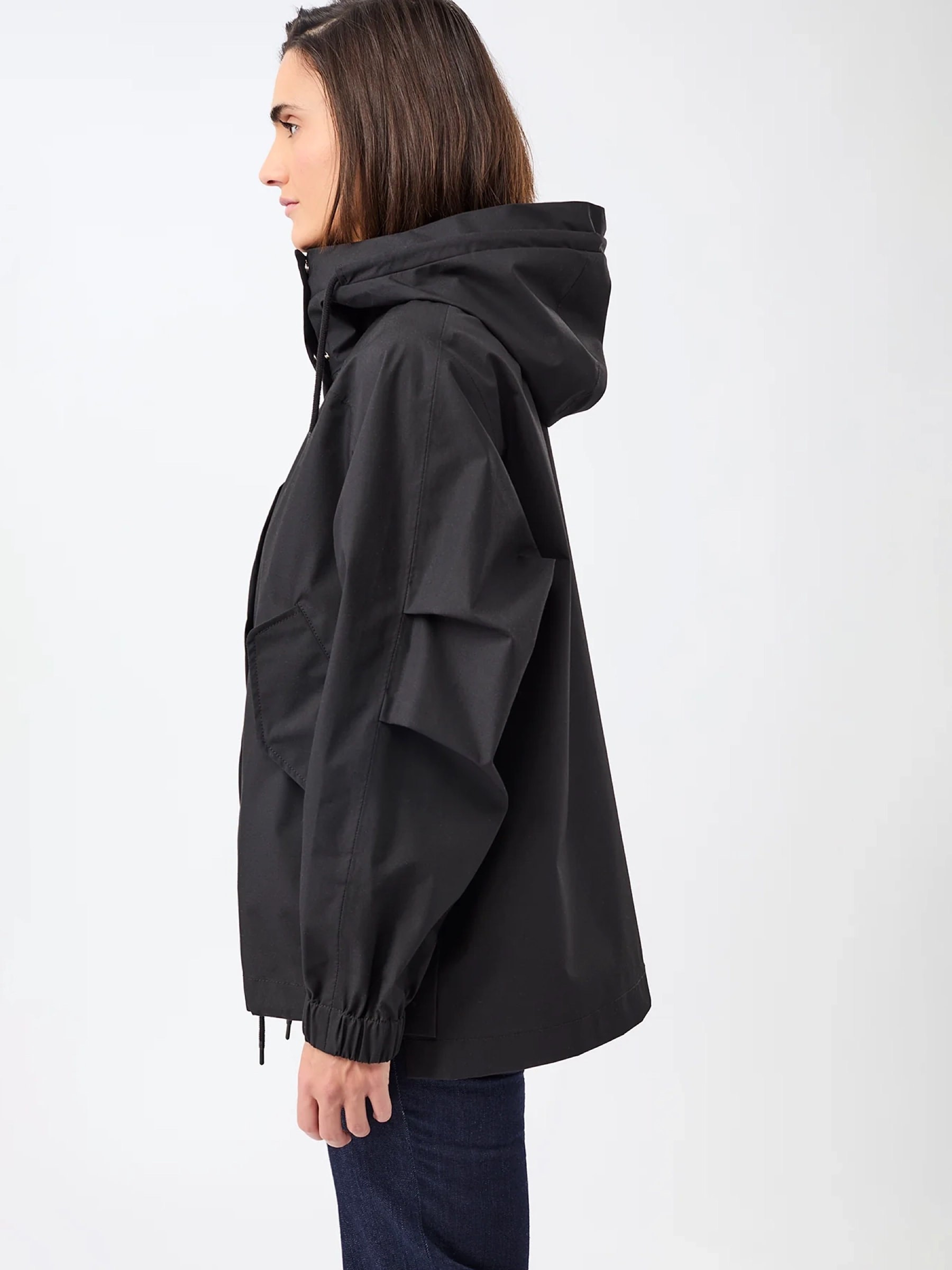 Regenjacke Jacket Killeen Short black LangerChen