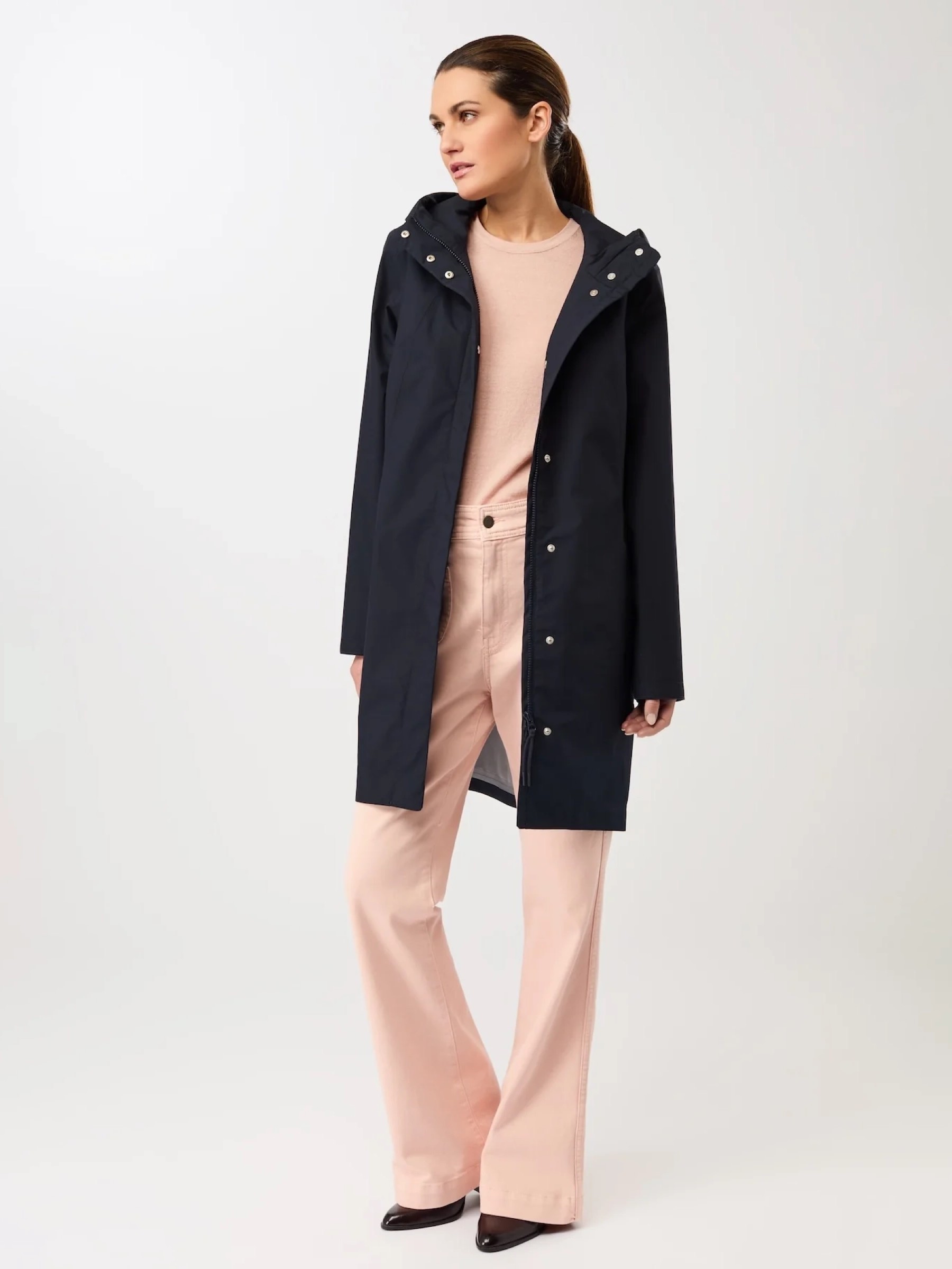 Mantel Coat Risana navy LangerChen