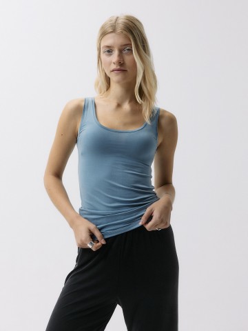 Cupro Tank Top blue heaven Moya Kala