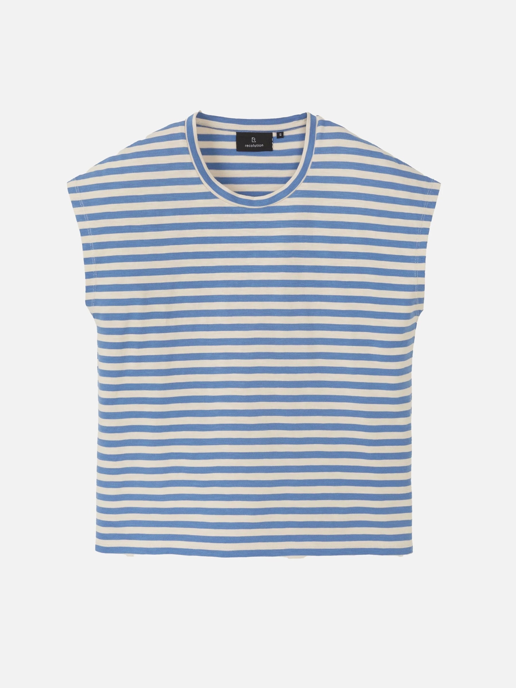 T-Shirt Zinnia Stripes electric blue Recolution