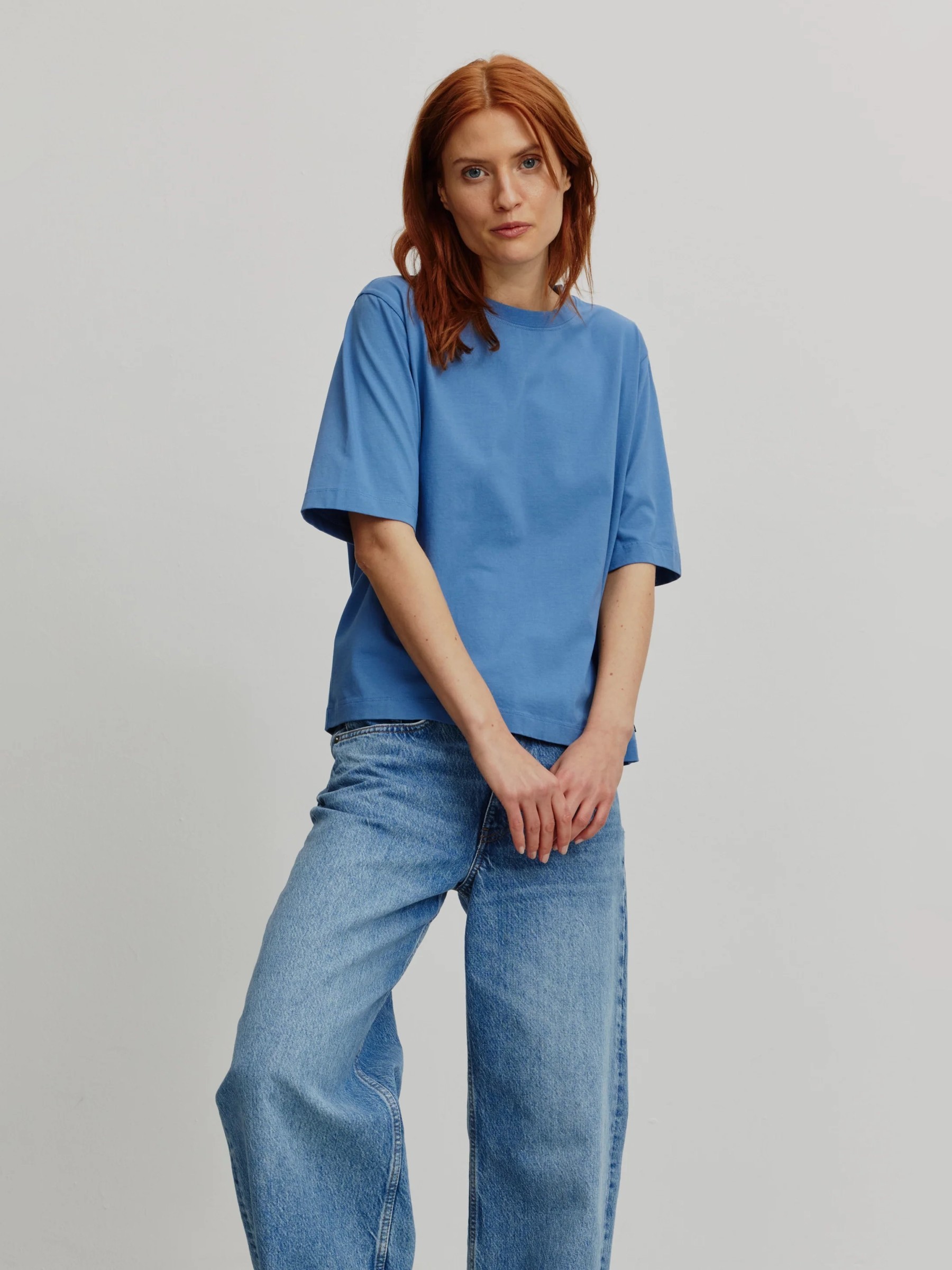 T-Shirt Azolla electric blue Recolution