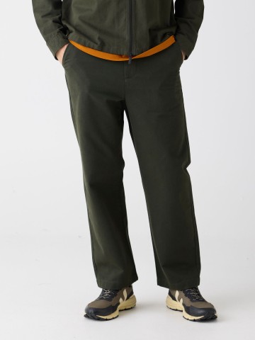 Hose Flint Chino Twill Pants forrest night Knowledge Cotton Apparel