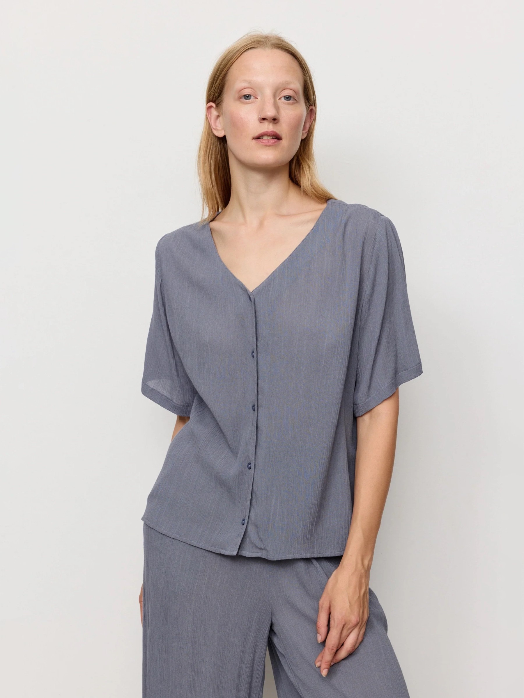 Bluse Spirea dove blue Recolution