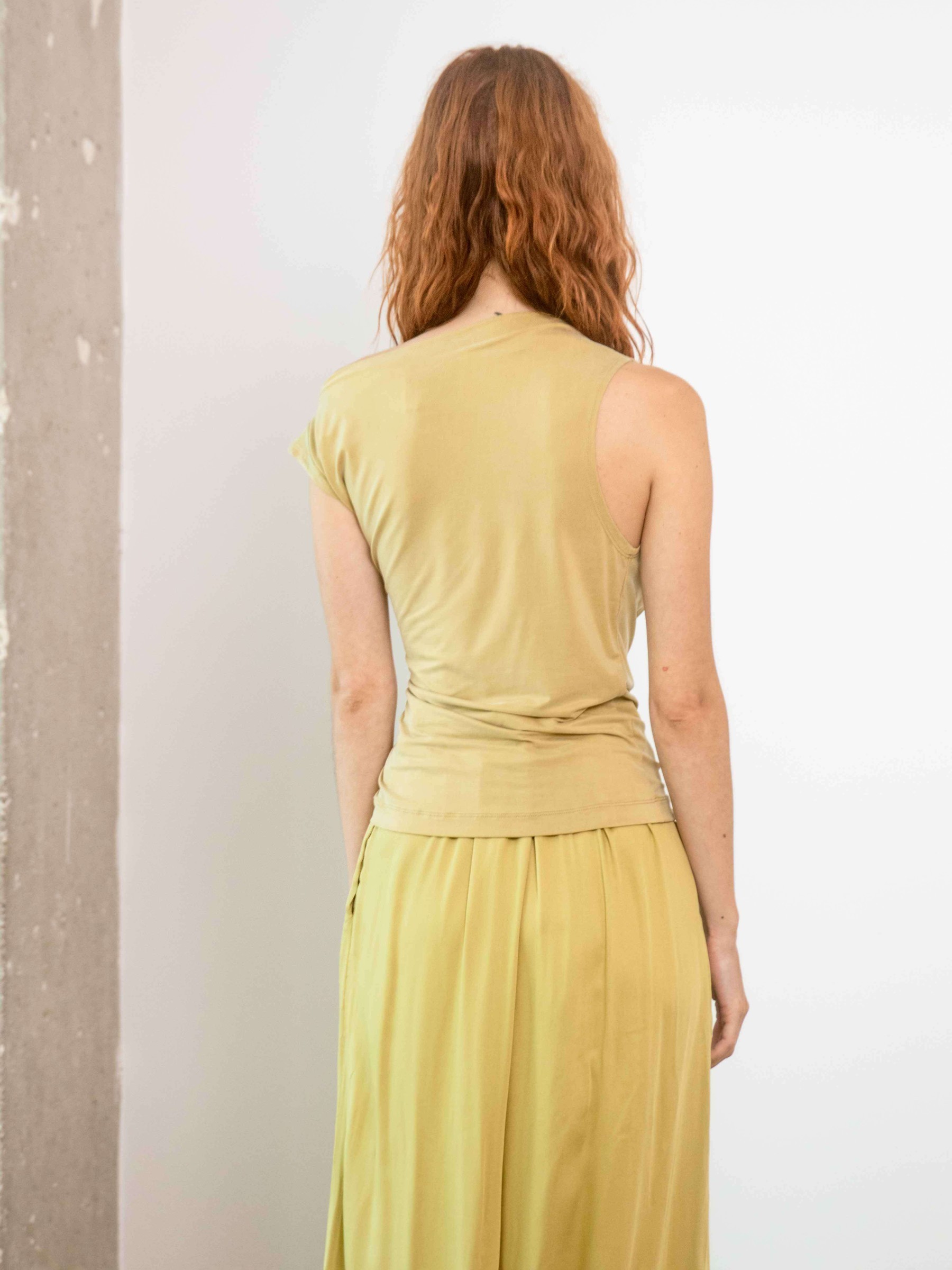 Drape Top olive Cossac