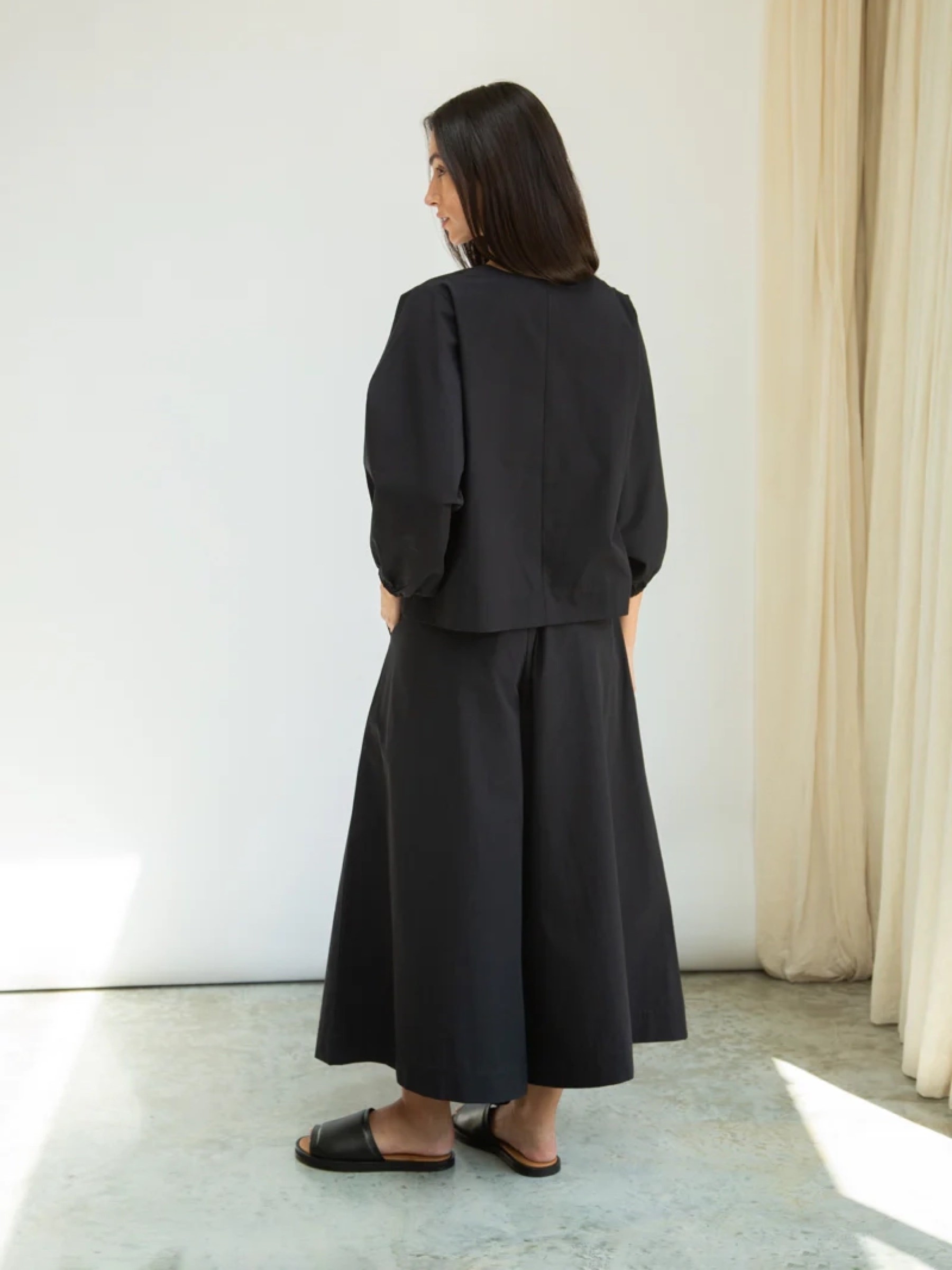 Bluse Renee black Beaumont Organic