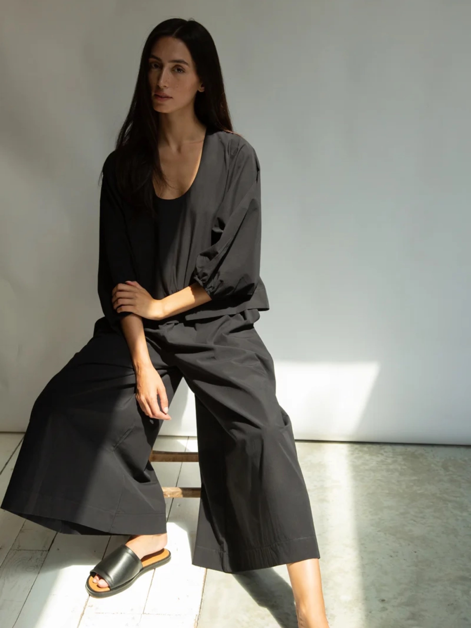 Bluse Renee black Beaumont Organic