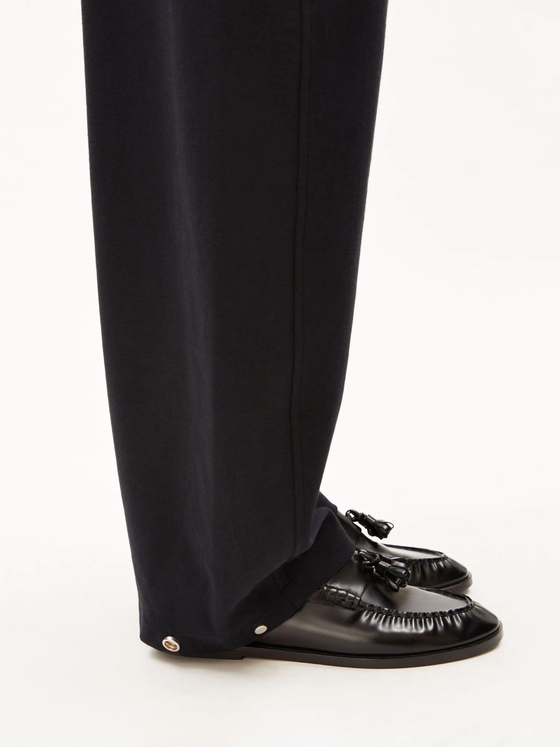 Hose Barrel Pull-On Jersey Pant black Armedangels