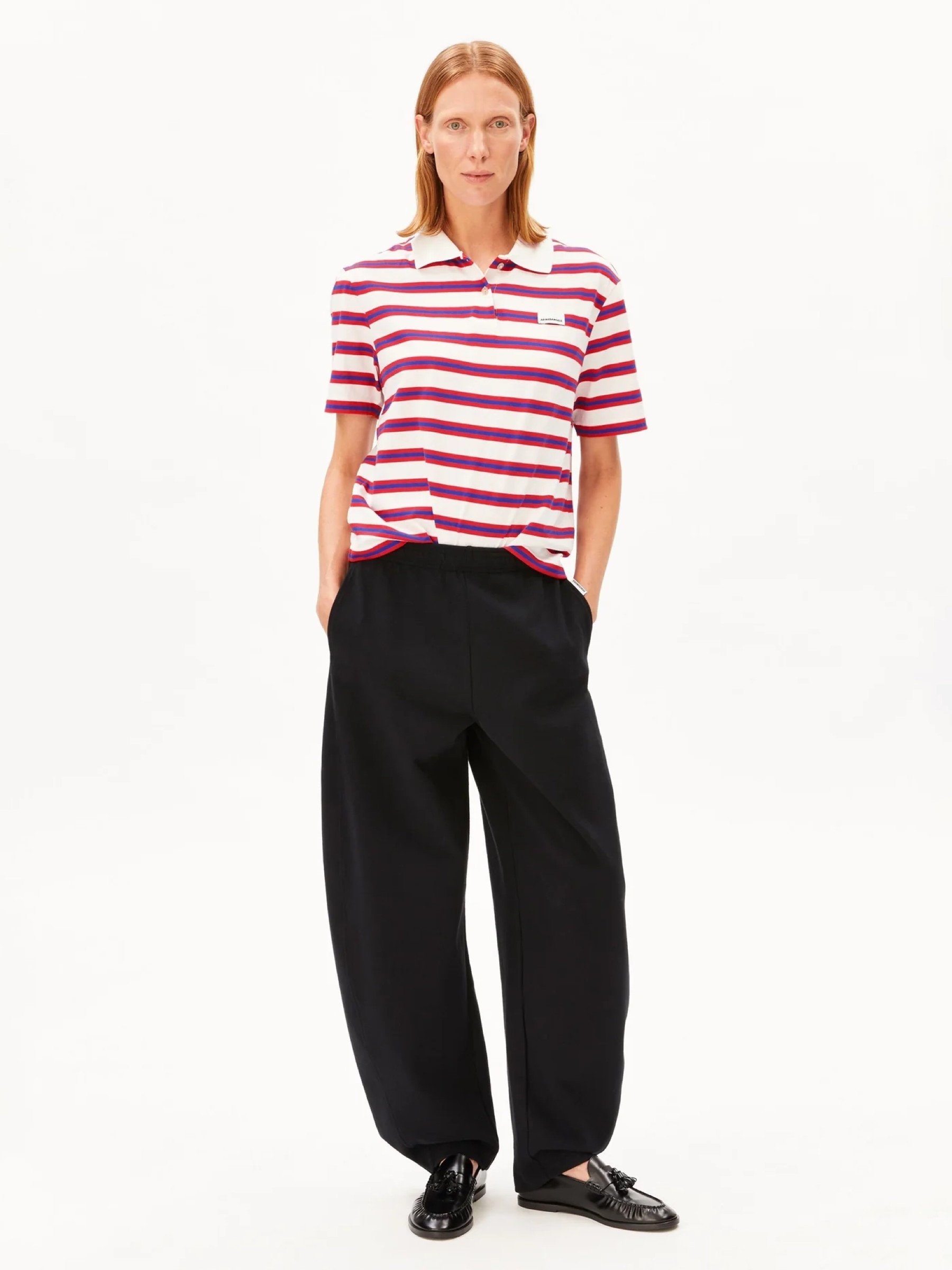 Hose Barrel Pull-On Jersey Pant black Armedangels