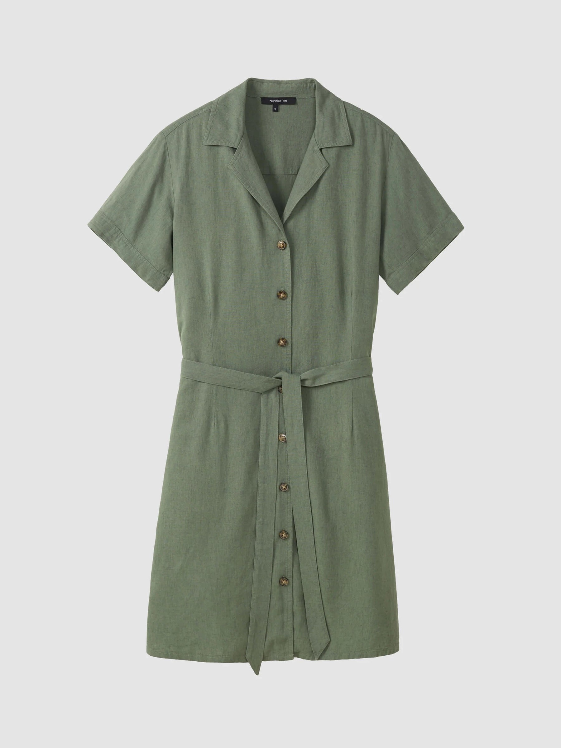 Kleid Dress Yucca khaki Recolution