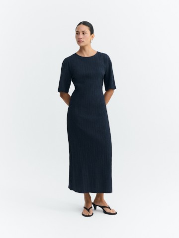 Kleid Kina Dress navy Thinking Mu