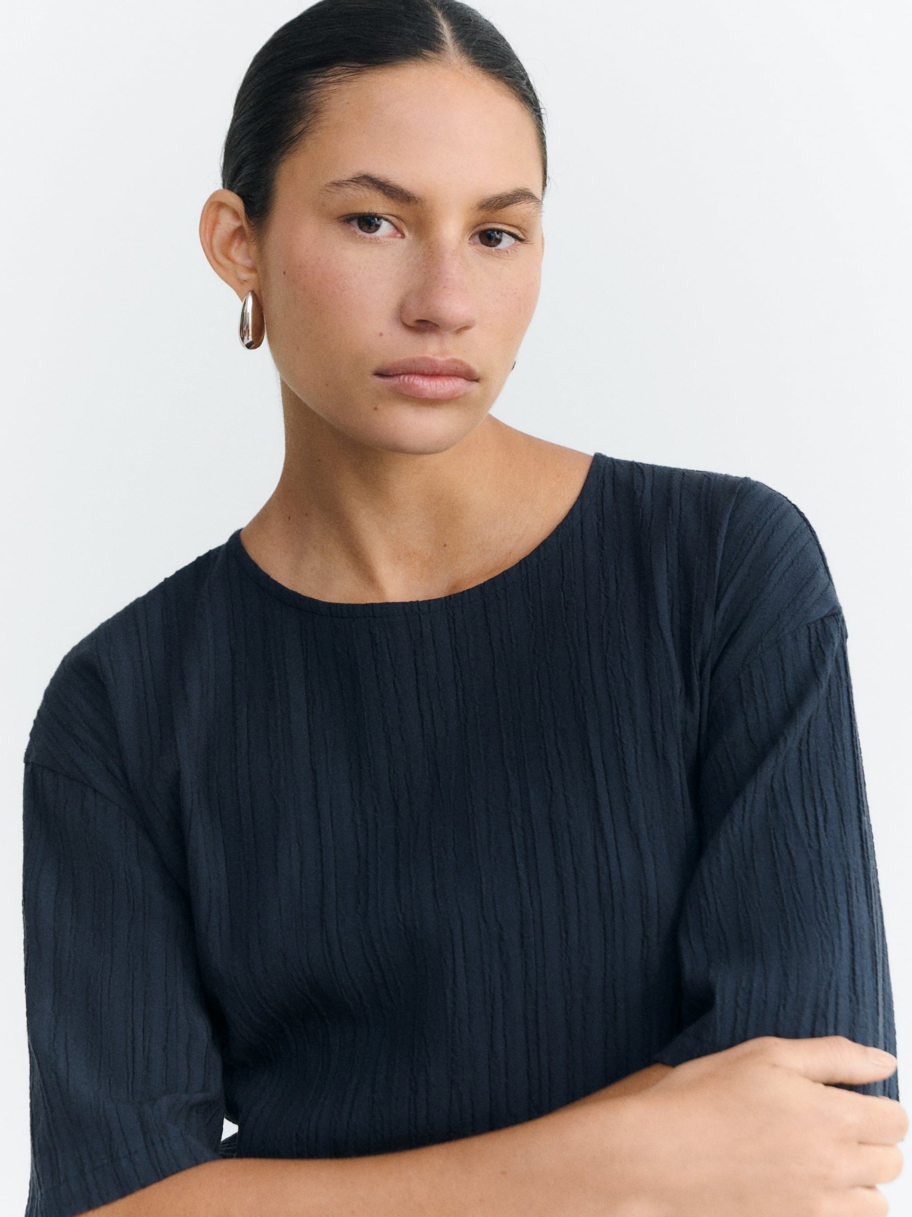 Kleid Kina Dress navy Thinking Mu