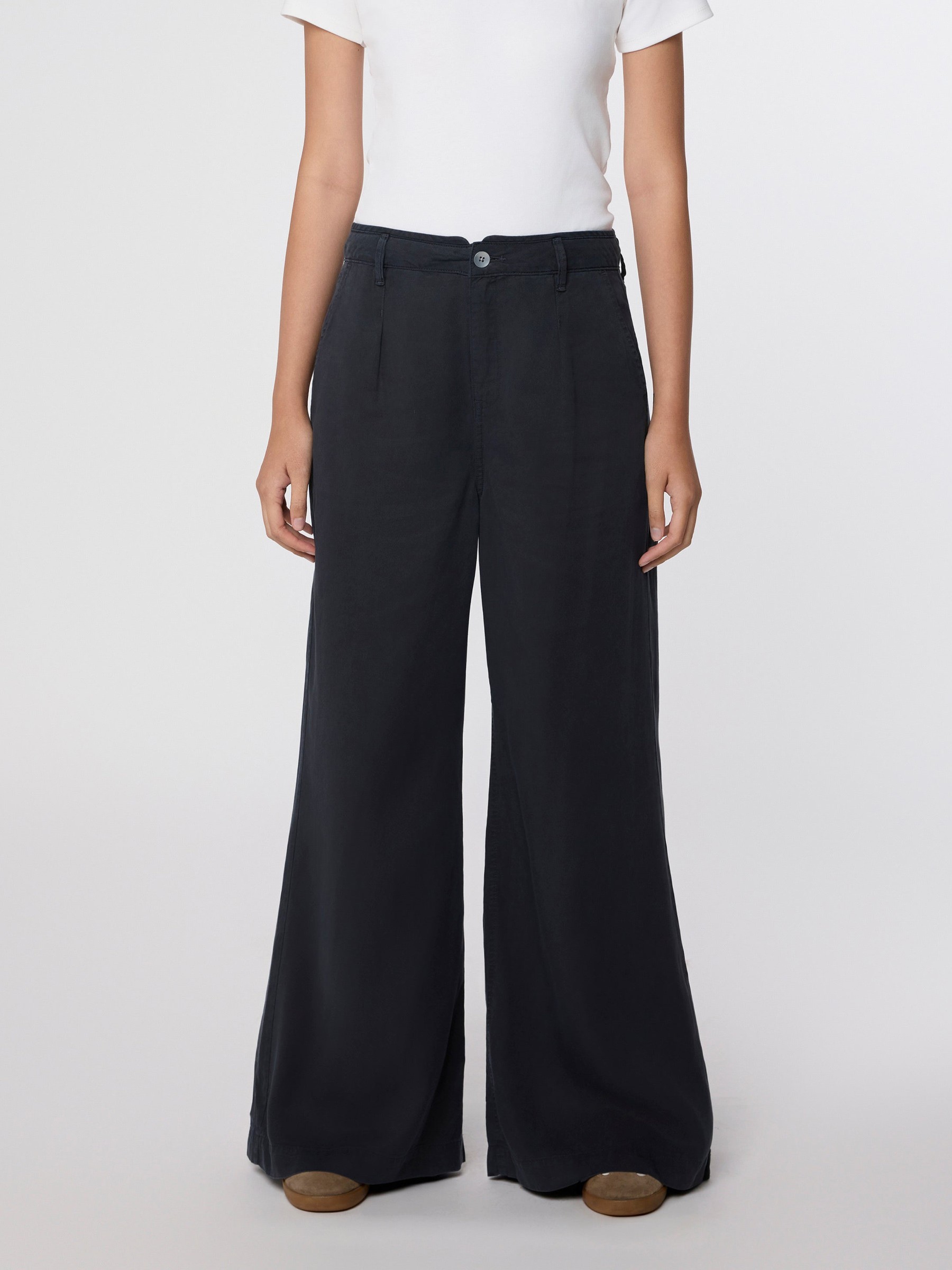 Hose Blaze Super Wide Leg Tencel dark navy Dawn Denim