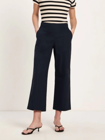 Verkürzte Hose GOTS onyx Lanius