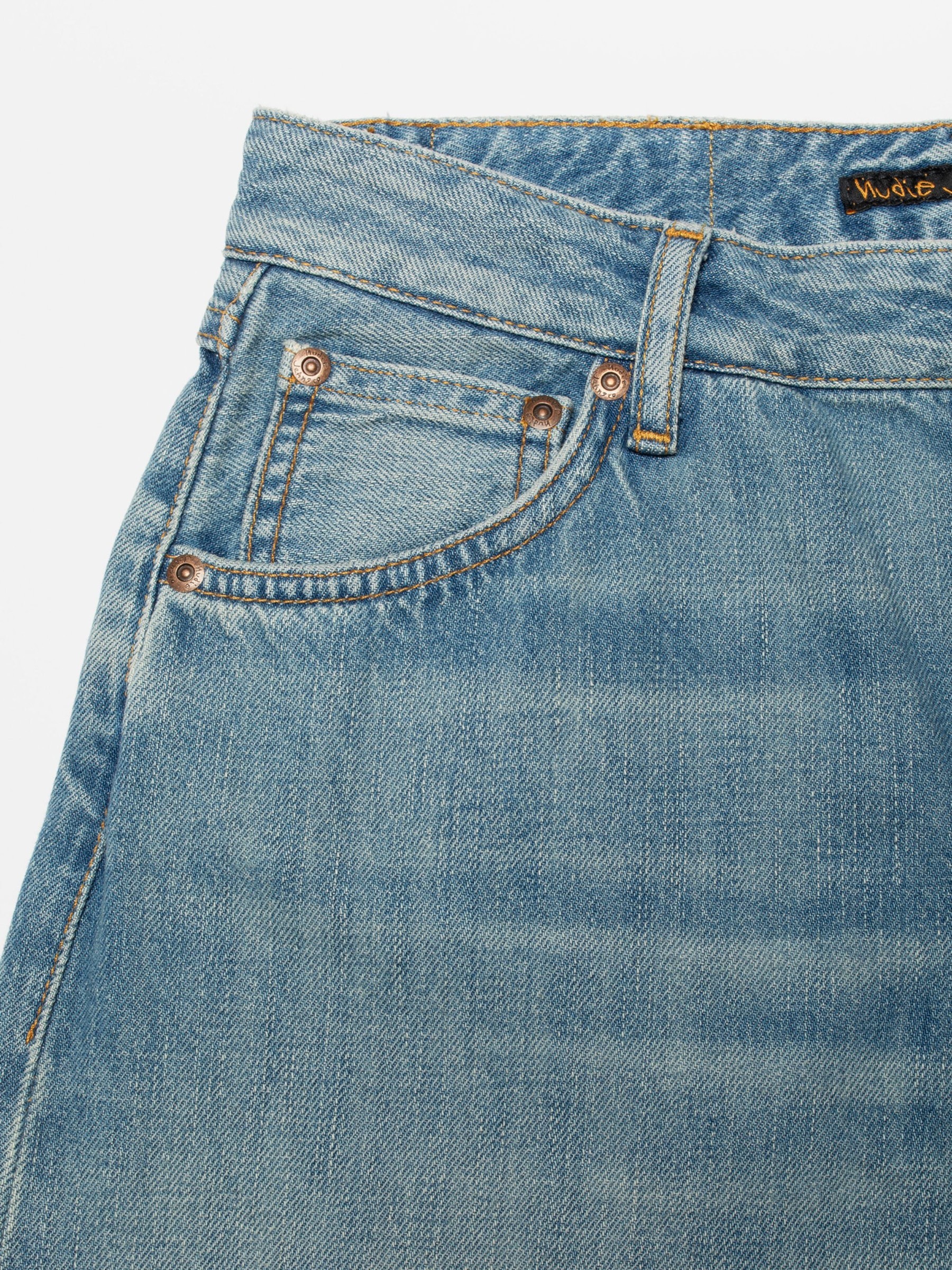 Jeanshose Sonic Sue blue wave Nudie Jeans