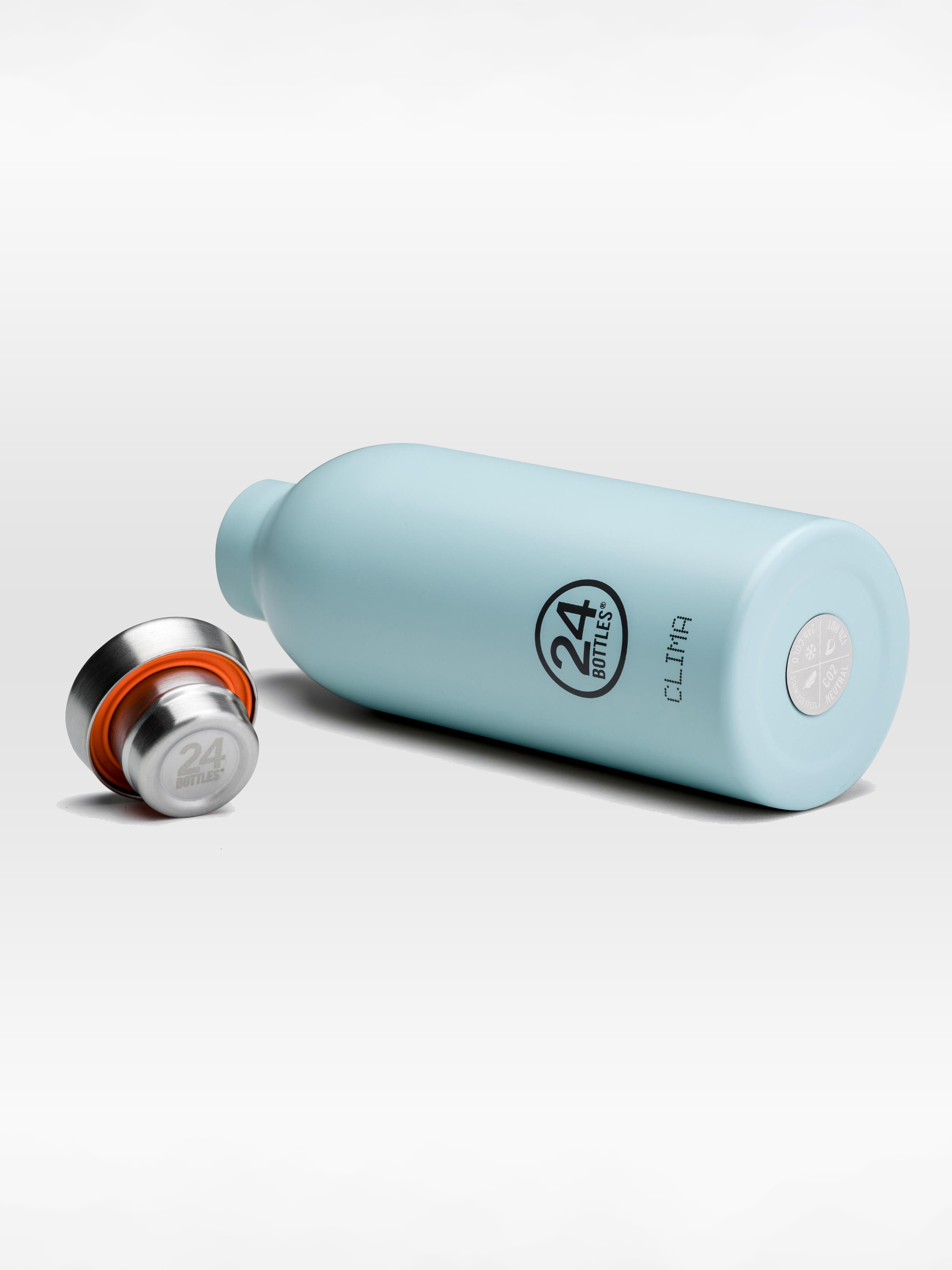 Thermosflasche Clima cloud blue 24Bottles