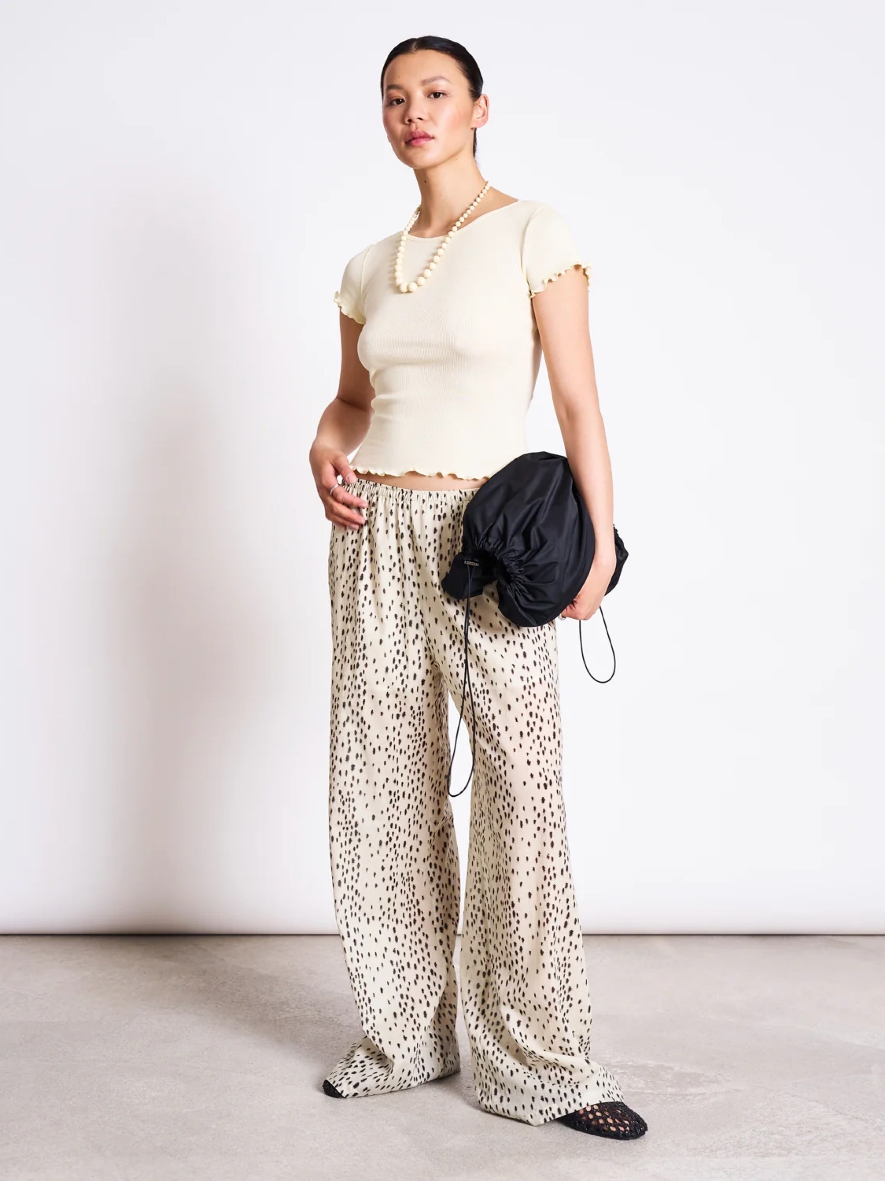 Minirib T-Shirt Ren buttermilk Jan 'n June