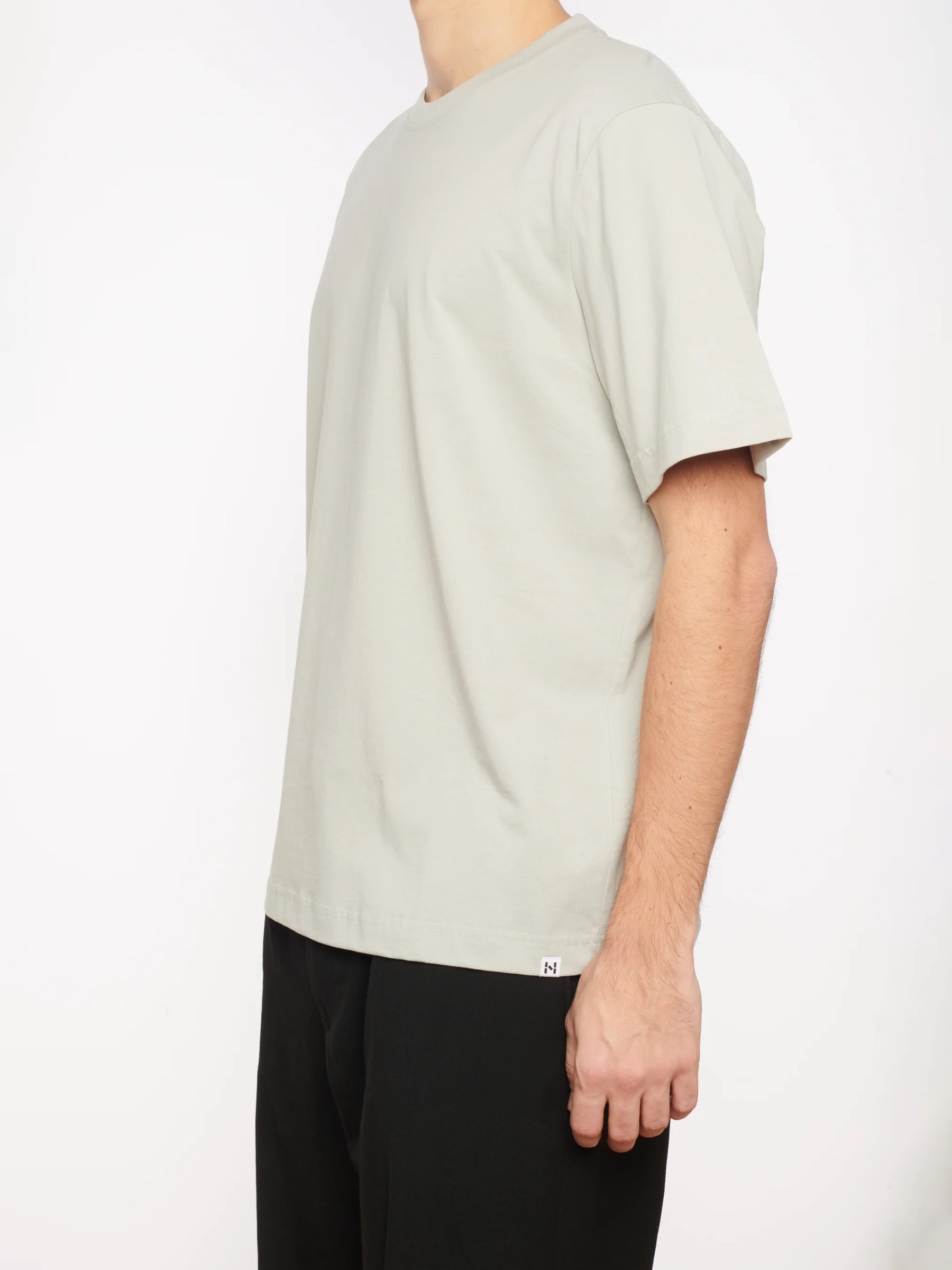 T-Shirt Mono Shirt olive grey Neumühle