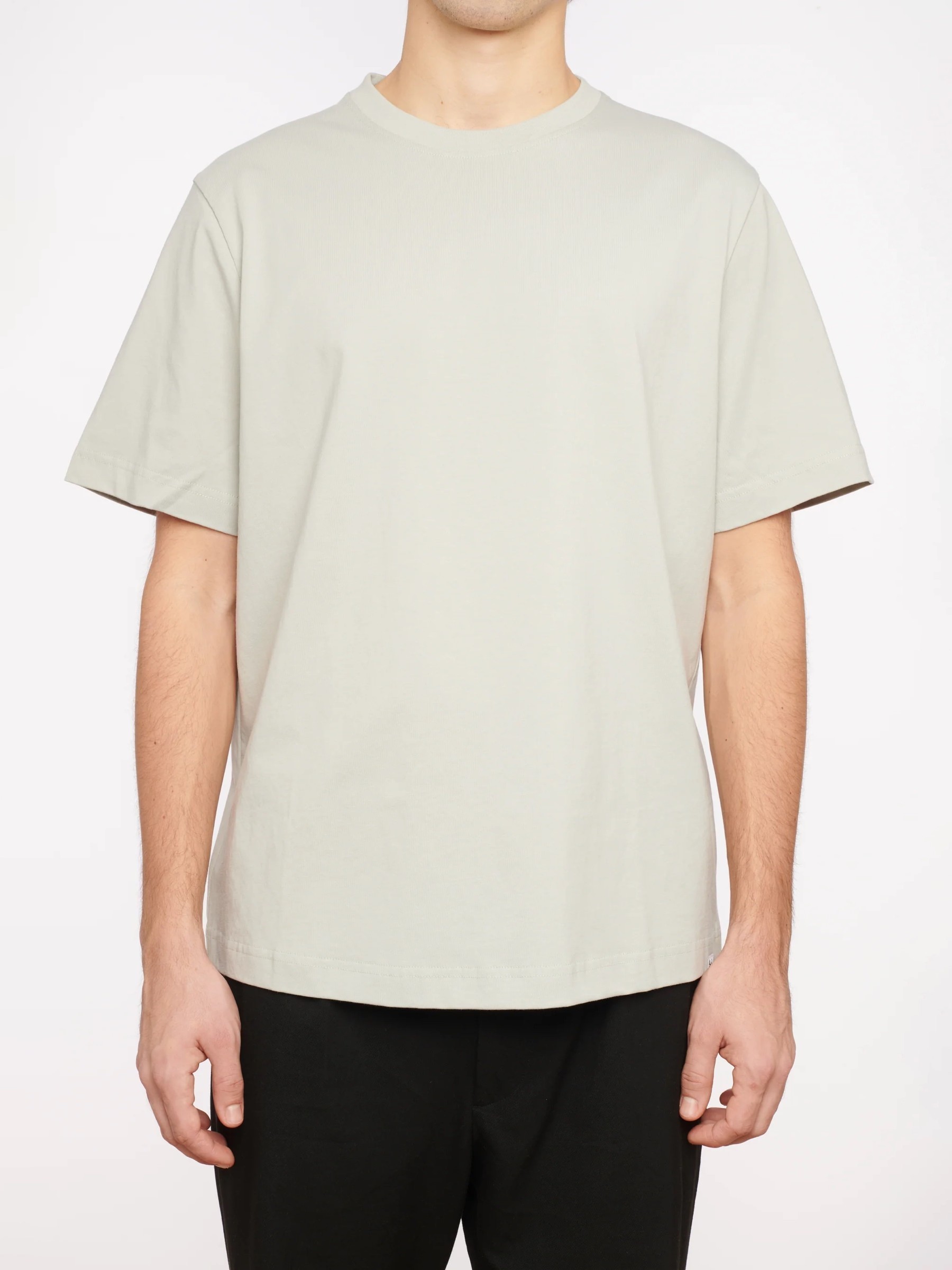 T-Shirt Mono Shirt olive grey Neumühle