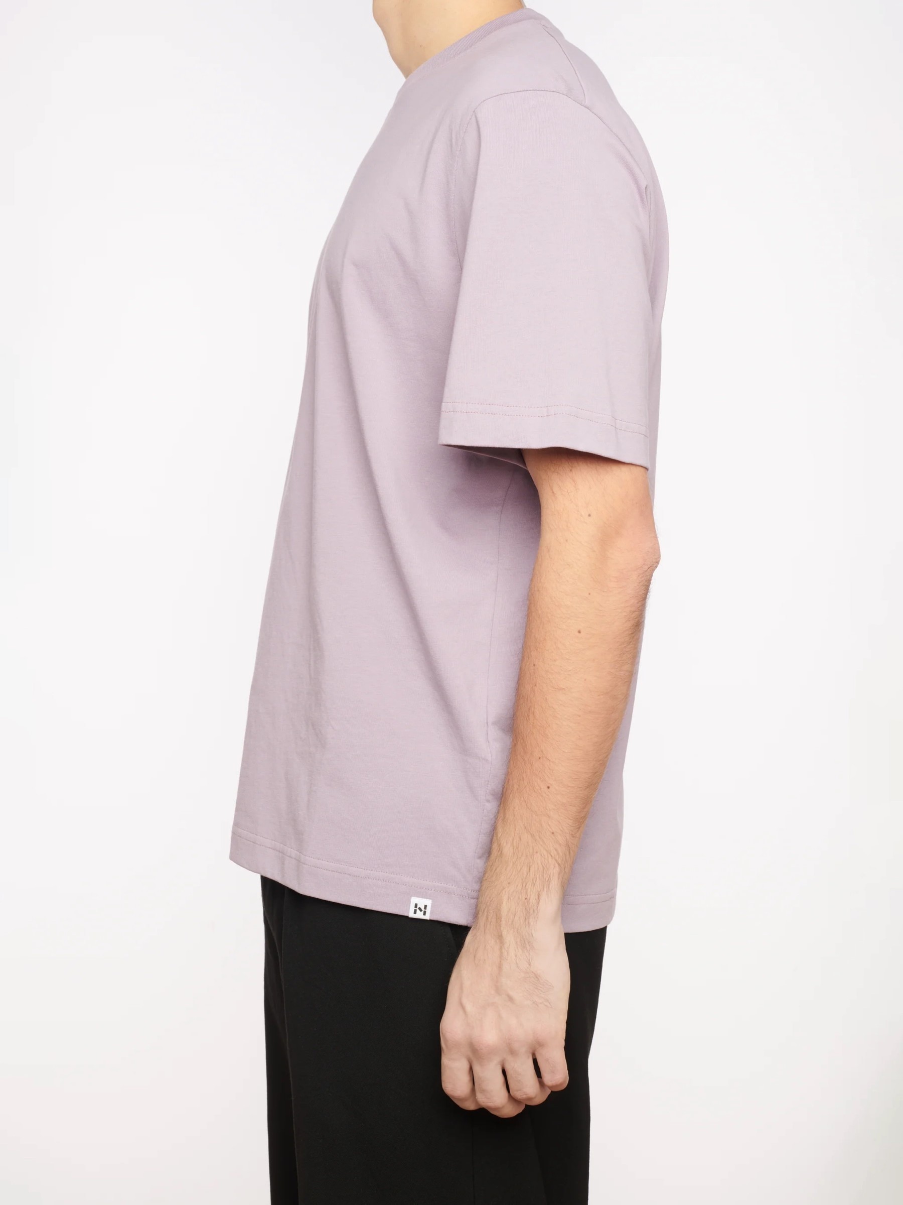 T-Shirt Mono Shirt dusty purple Neumühle
