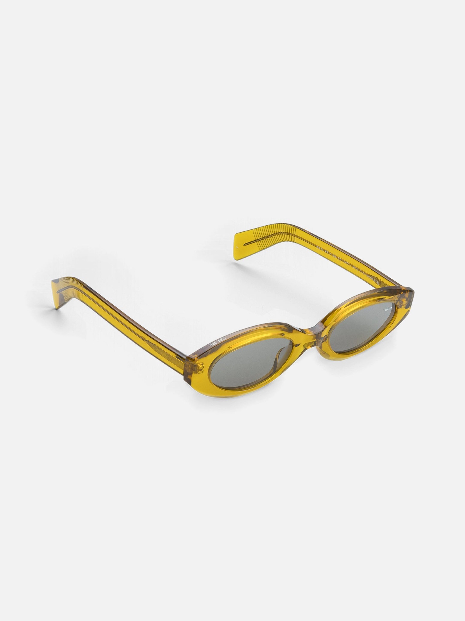 Sonnenbrille Atti transparent mustard Ay Studios